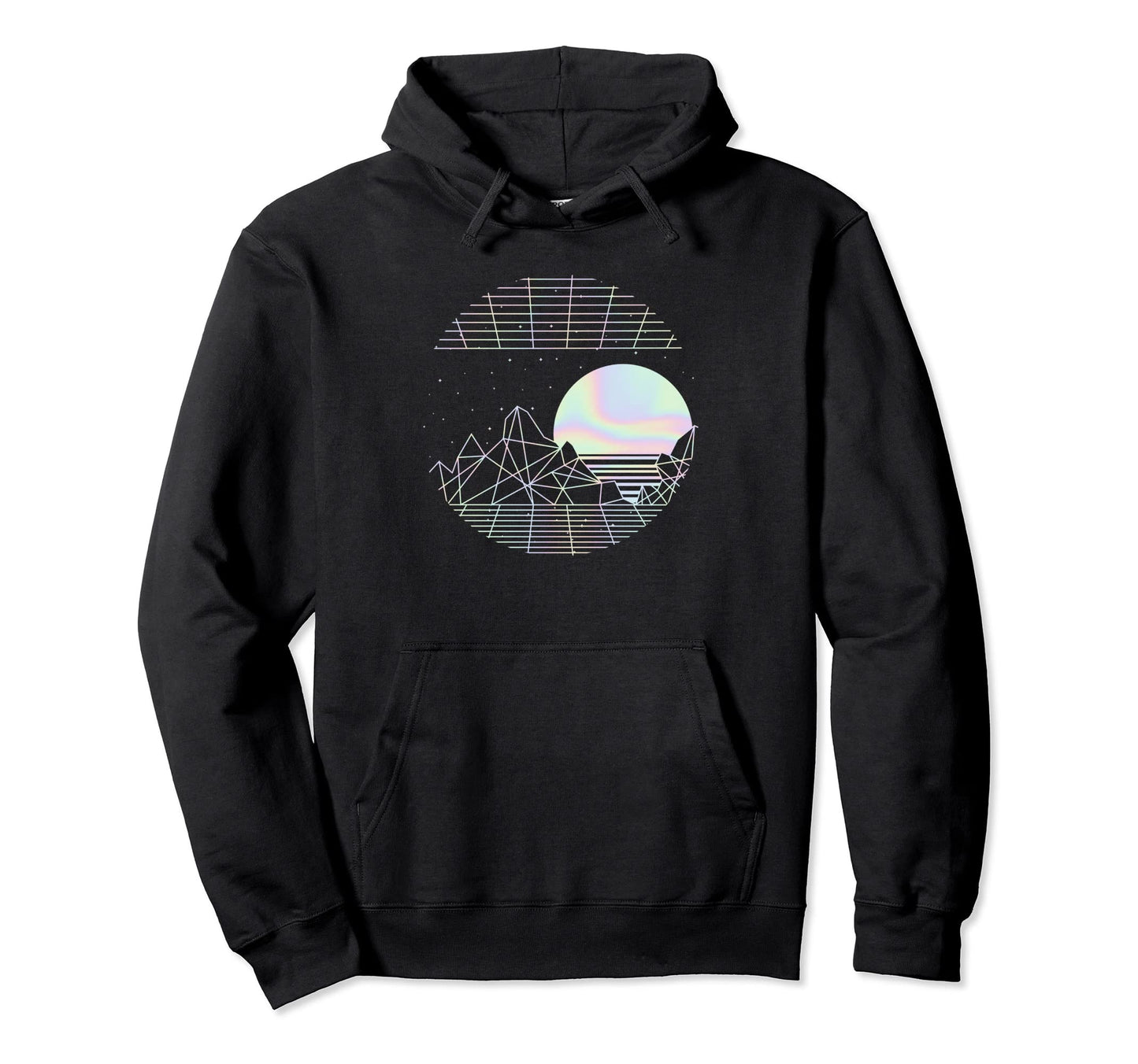 Pastel Goth Moon Vaporwave Aesthetic Hoodie - Novelty Apparel for Adults - T-Shirt, Sweatshirt, Hoodie