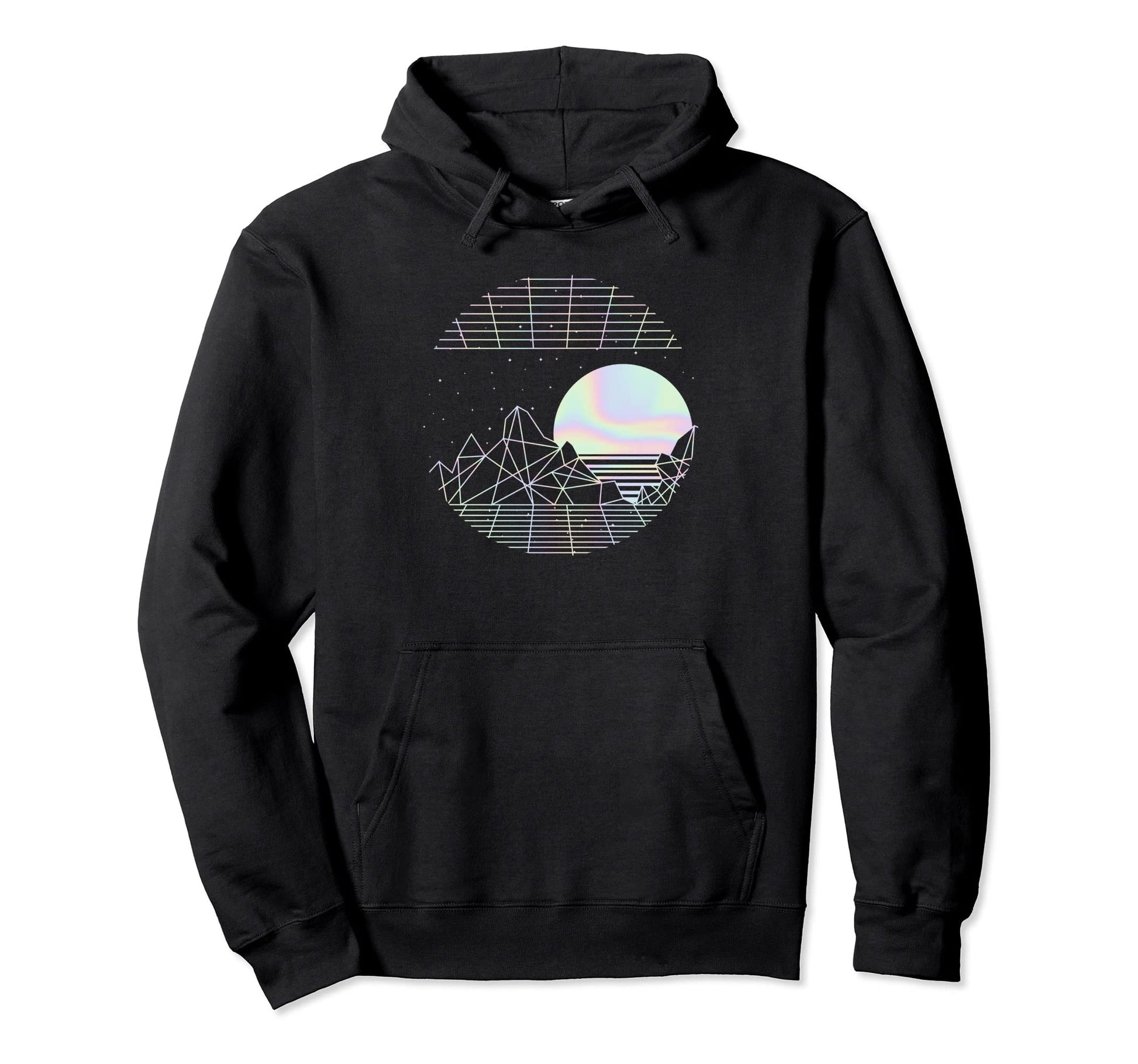 Pastel Goth Moon Vaporwave Aesthetic Hoodie - Novelty Apparel for Adults - T-Shirt, Sweatshirt, Hoodie