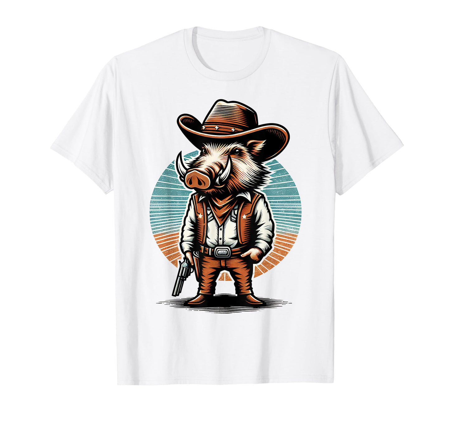 Warthog Boar African Wildlife Sweatshirt - Minimalist Print Men Women - T-Shirt, Sweatshirt, Hoodie