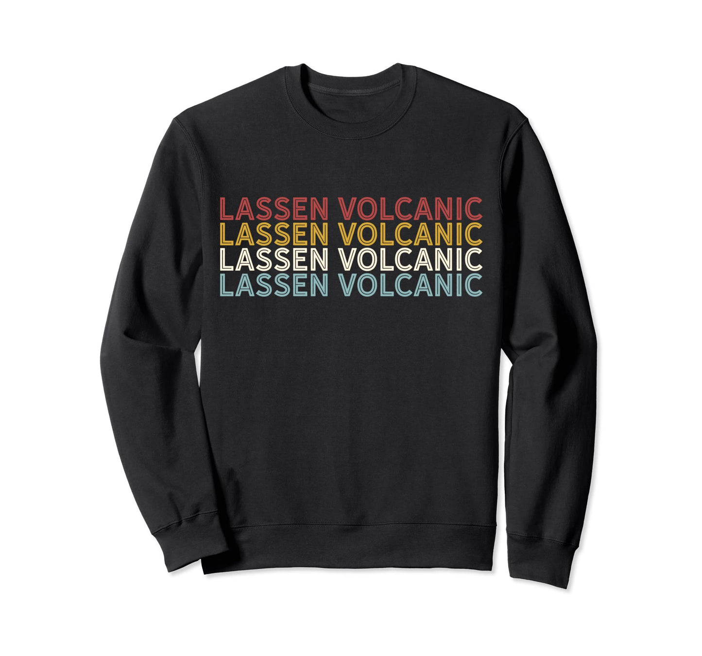 70S Usa Lassen Volcanic National Park Sweatshirt - Unique Graphic Men Women - T-Shirt, Sweatshirt, Hoodie