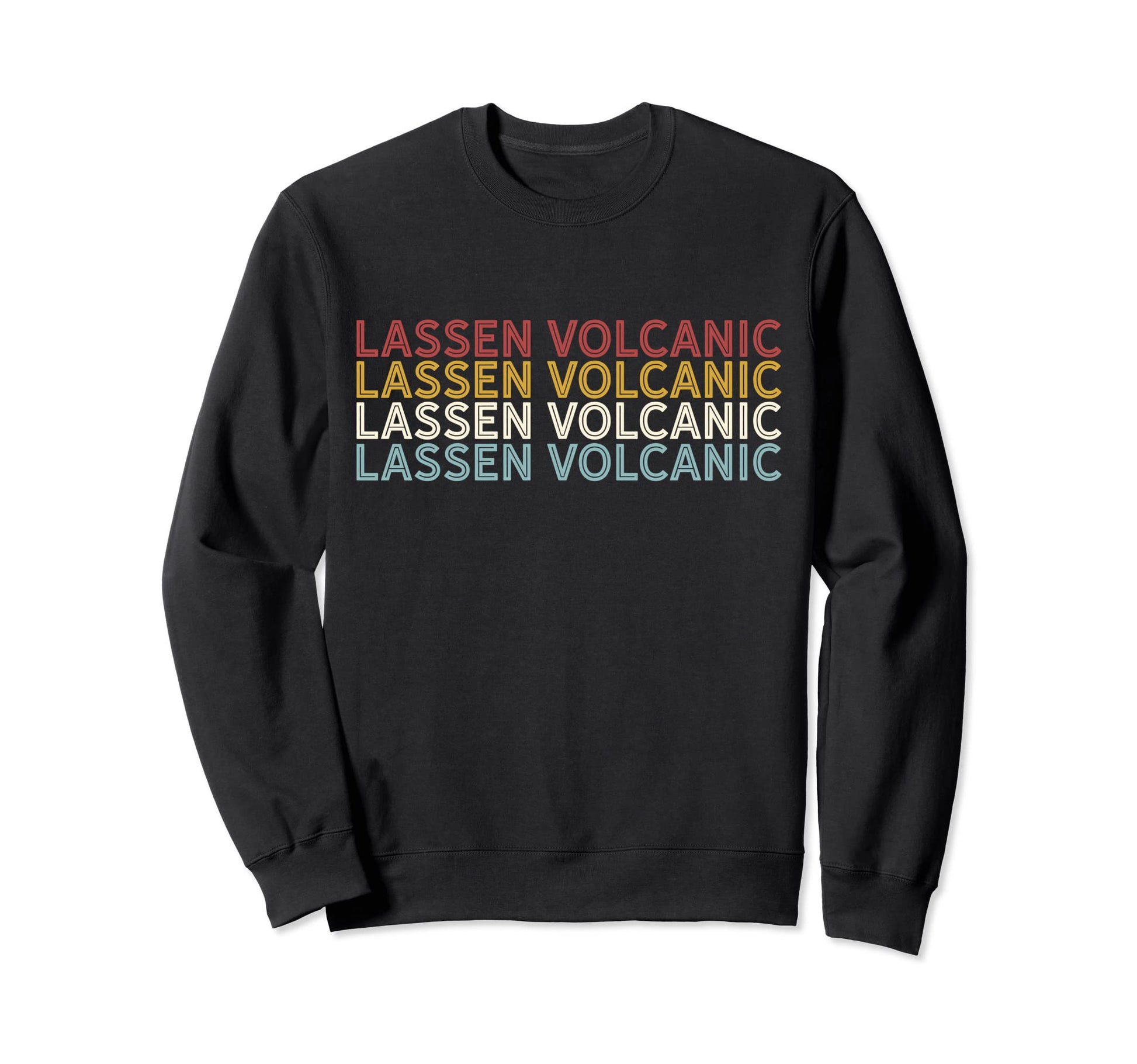70S Usa Lassen Volcanic National Park Sweatshirt - Unique Graphic Men Women - T-Shirt, Sweatshirt, Hoodie
