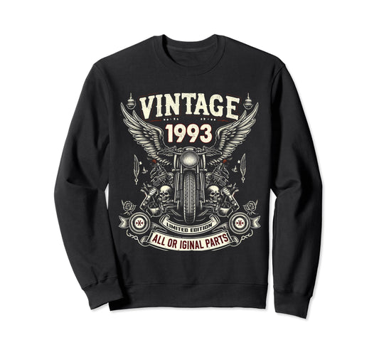 1993 Born 1993 31Th Birthday Sweatshirt - Unique Graphic for Adults - T-Shirt, Sweatshirt, Hoodie