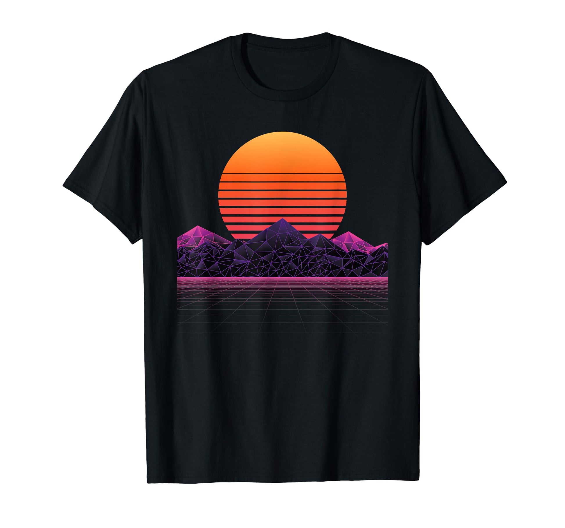 Sunset Vaporwave Aesthetic T-Shirt - Graphic Print Men Women - T-Shirt, Sweatshirt, Hoodie