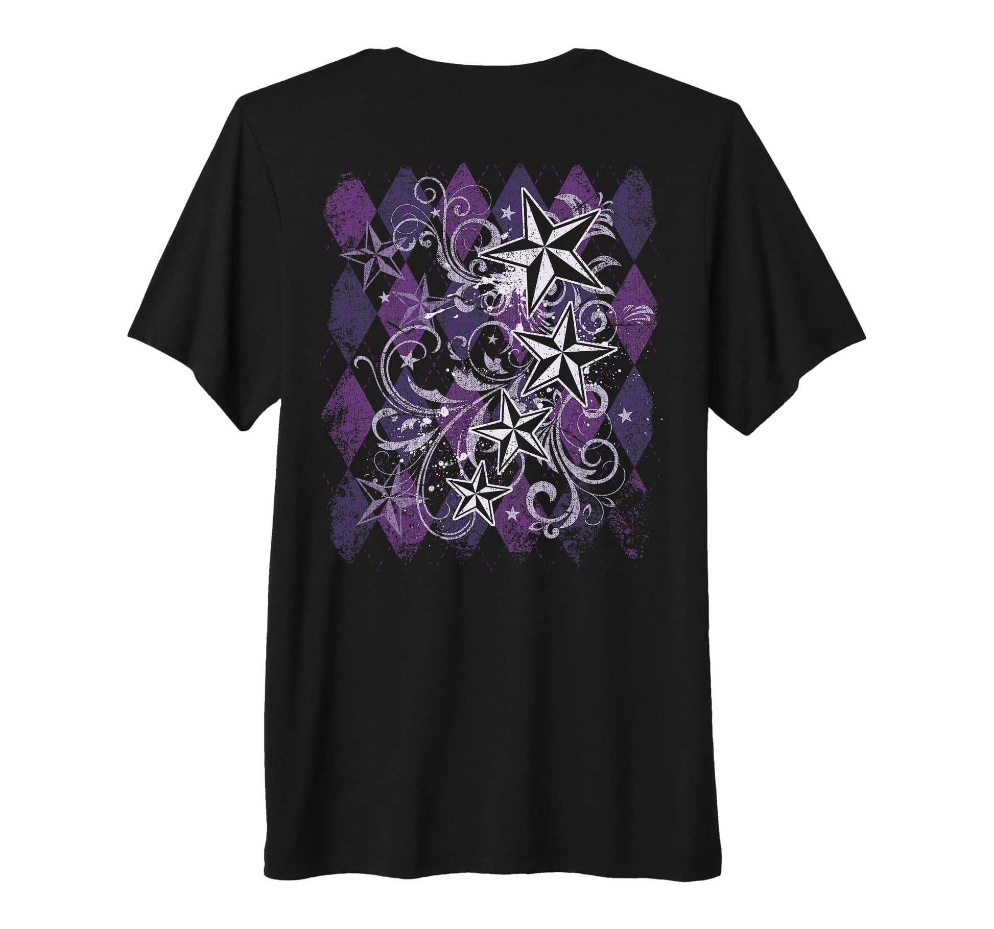 Emo 2000S Purple Star Fairy Grunge Alt T-Shirt - Fun Novelty Design Unisex - T-Shirt, Sweatshirt, Hoodie