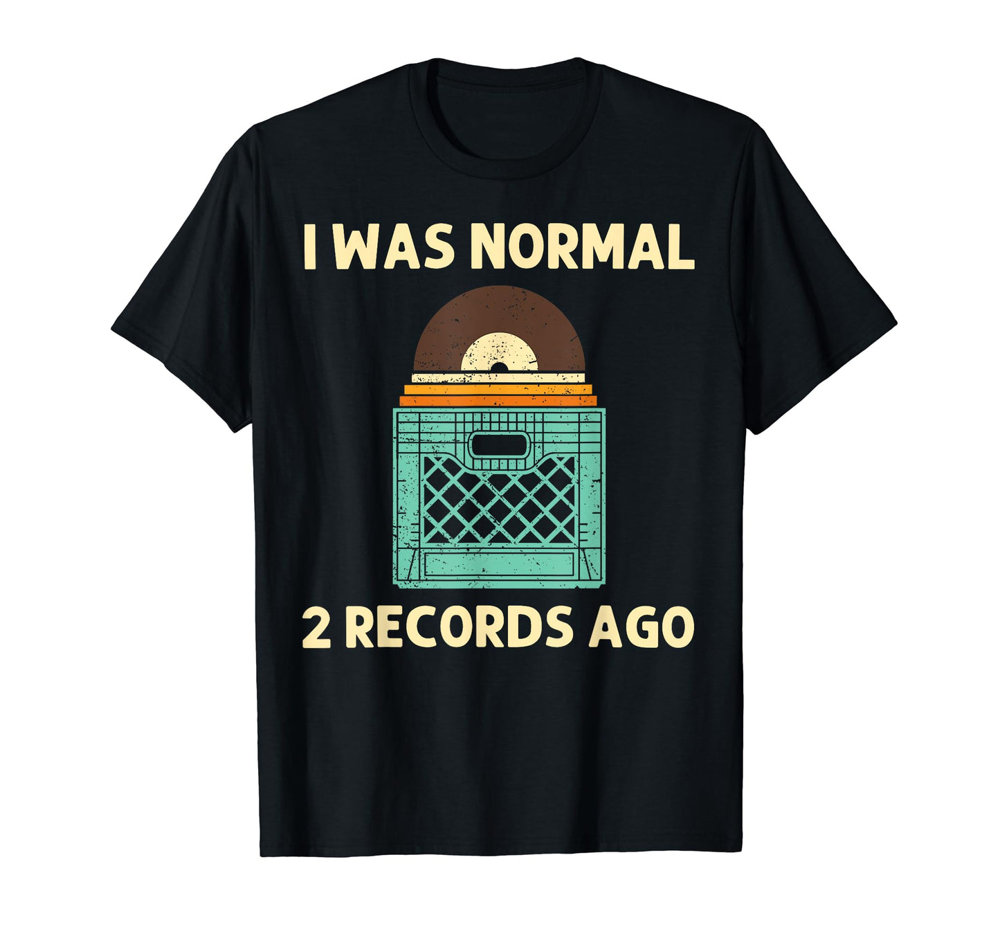 Vinyl Dj Vinyl Record Lovers Music Player T-Shirt - Minimalist Print Unisex - T-Shirt, Sweatshirt, Hoodie