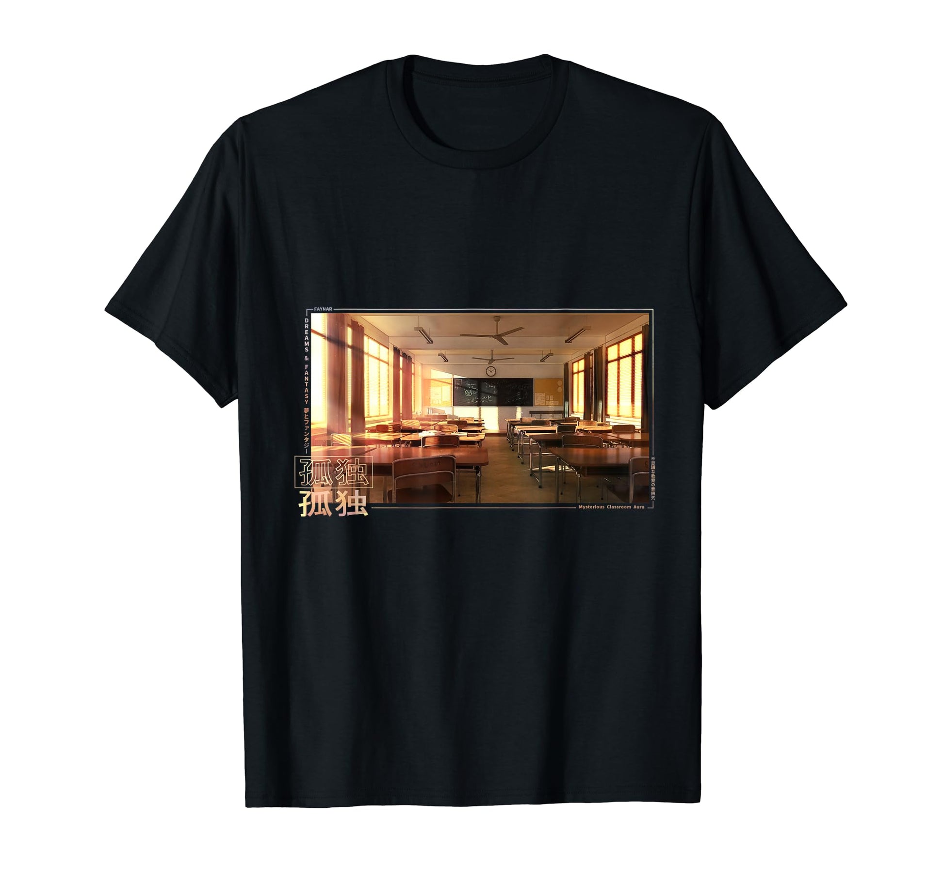 Mystic Anime Classroom Vaporwave T-Shirt - Custom Art Print Unisex - T-Shirt, Sweatshirt, Hoodie