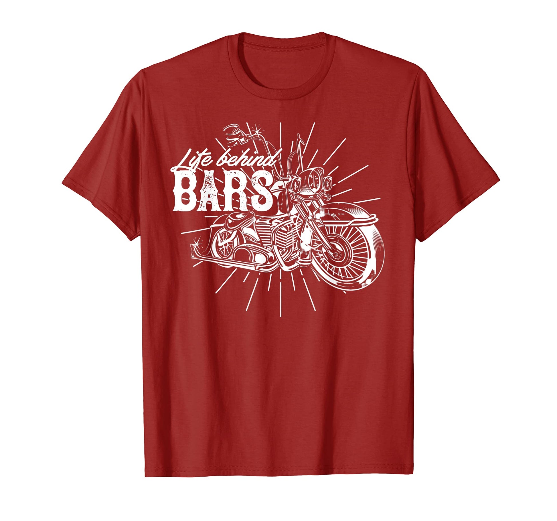 Life Behind Bars Ape Hangers Motorcycle T-Shirt - Trendy Graphic Unisex - T-Shirt, Sweatshirt, Hoodie