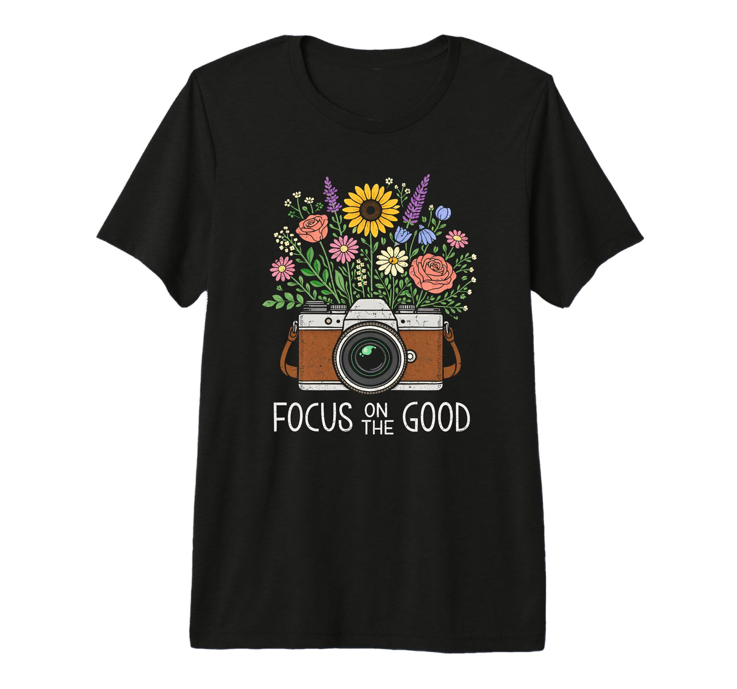 Photography Focus Good Photographer T-Shirt - Trendy Graphic for Adults - T-Shirt, Sweatshirt, Hoodie