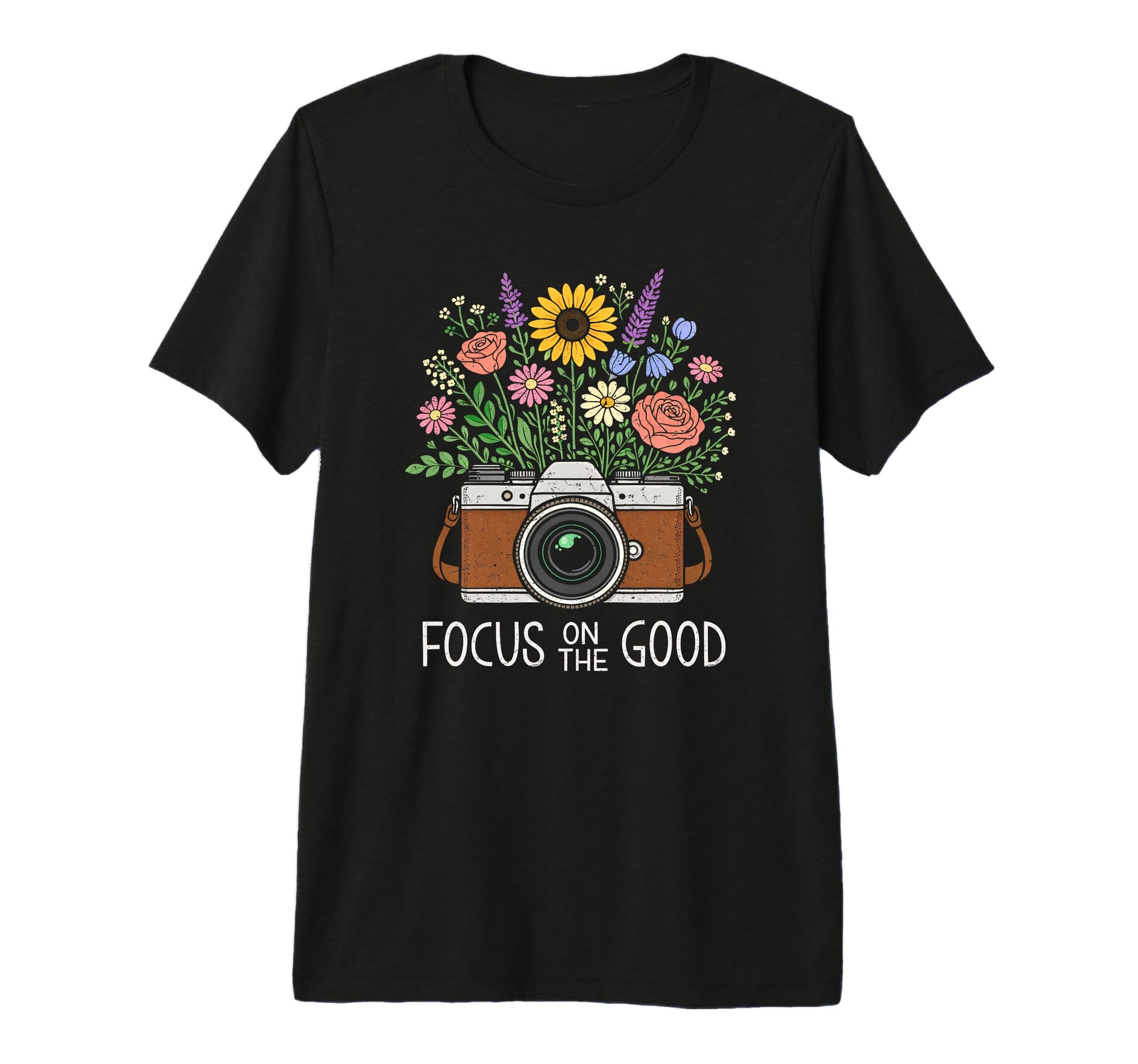 Photography Focus Good Photographer T-Shirt - Trendy Graphic for Adults - T-Shirt, Sweatshirt, Hoodie