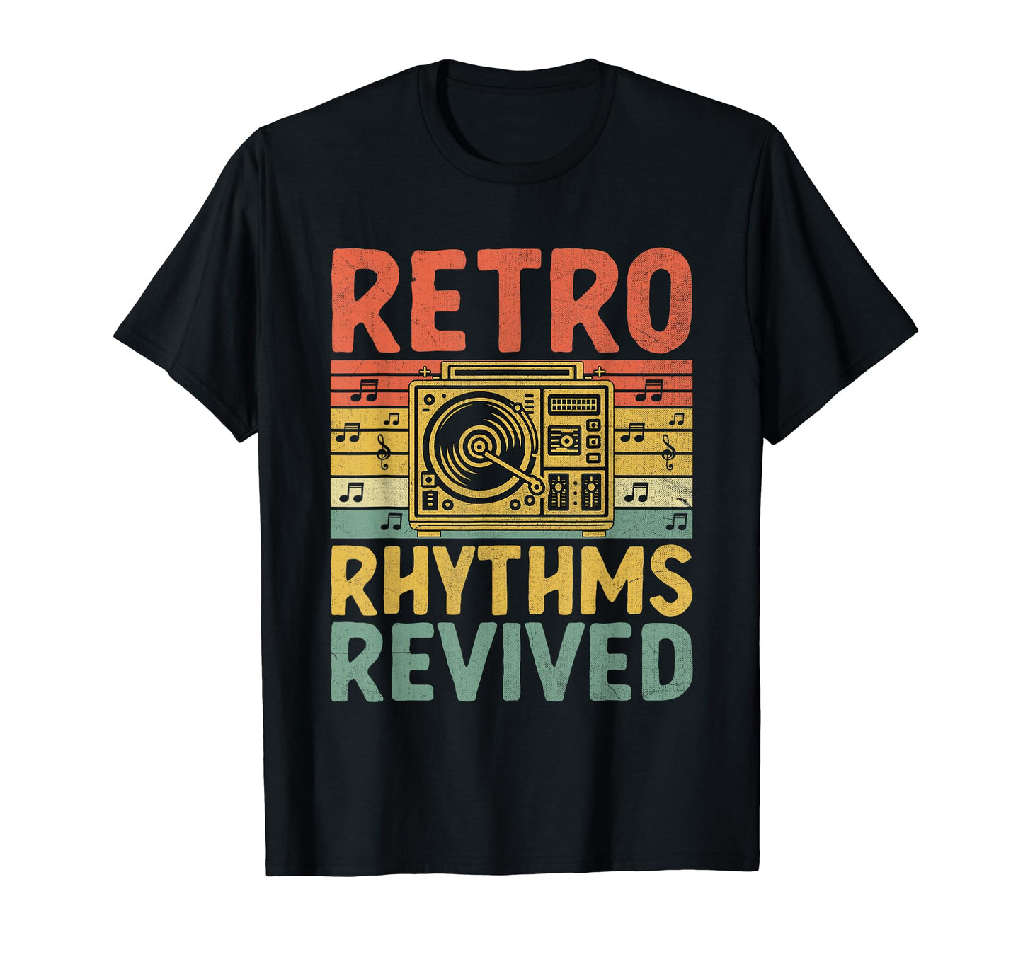 Funny Old School Dj Equipment Table T-Shirt - Novelty Apparel Men Women - T-Shirt, Sweatshirt, Hoodie