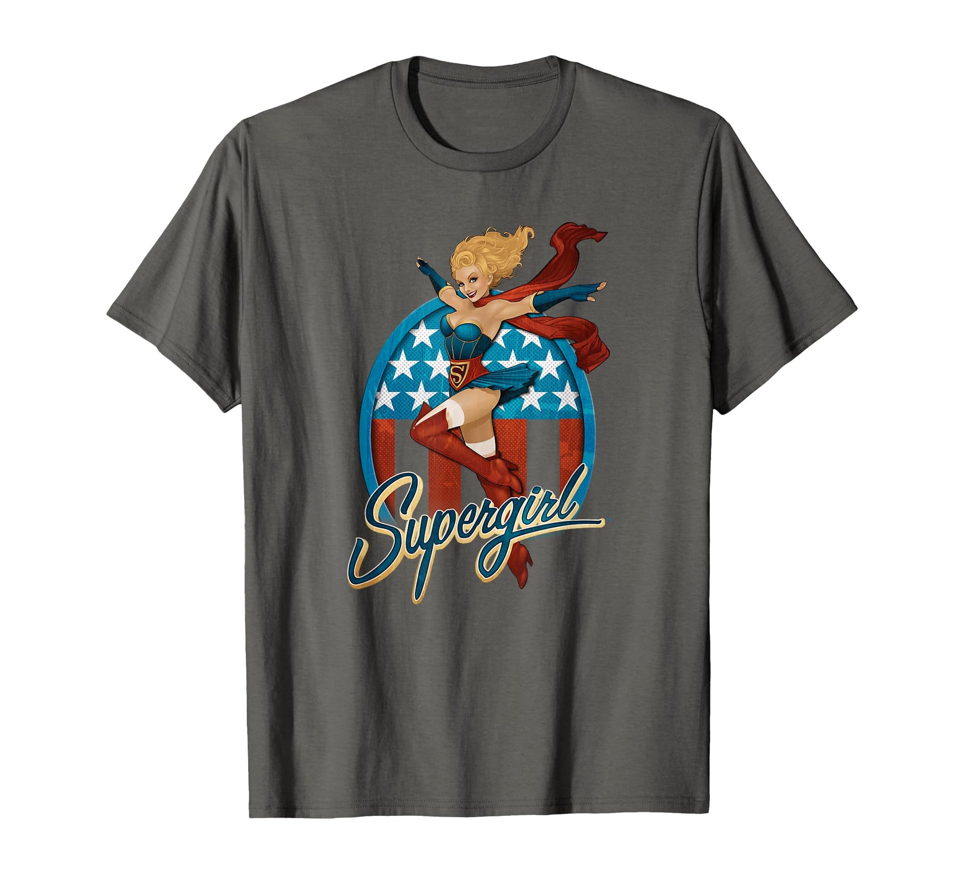 Supergirl Bombshell T-Shirt - Unique Graphic Unisex - T-Shirt, Sweatshirt, Hoodie