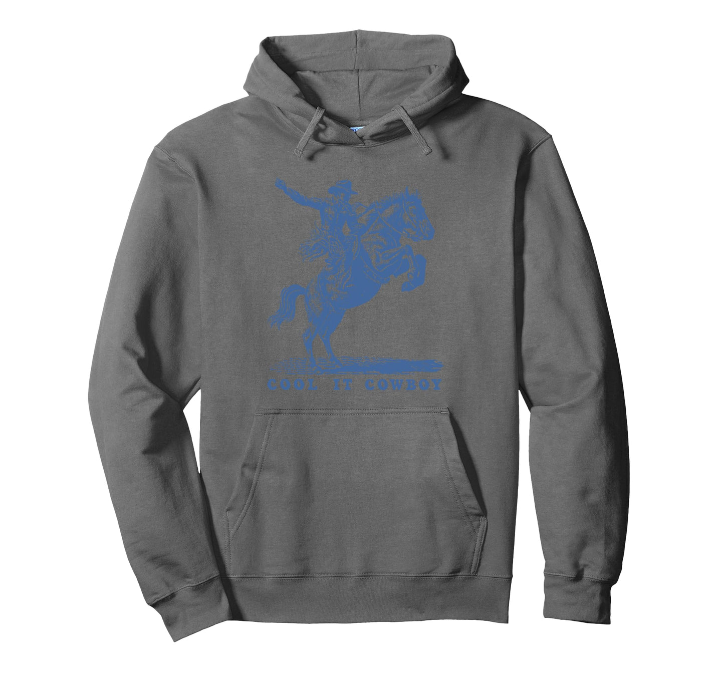 It Cowboy Western Rodeo Hoodie - Minimalist Print Unisex - T-Shirt, Sweatshirt, Hoodie