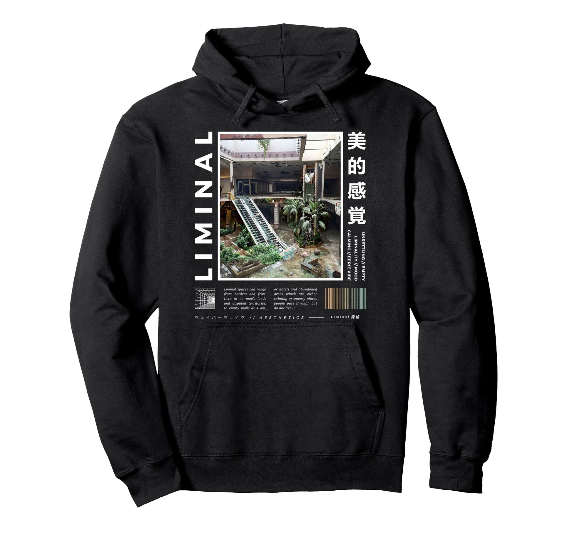 Liminal Spaces Internet 80S 90S Hoodie - Streetwear Style Men Women - T-Shirt, Sweatshirt, Hoodie