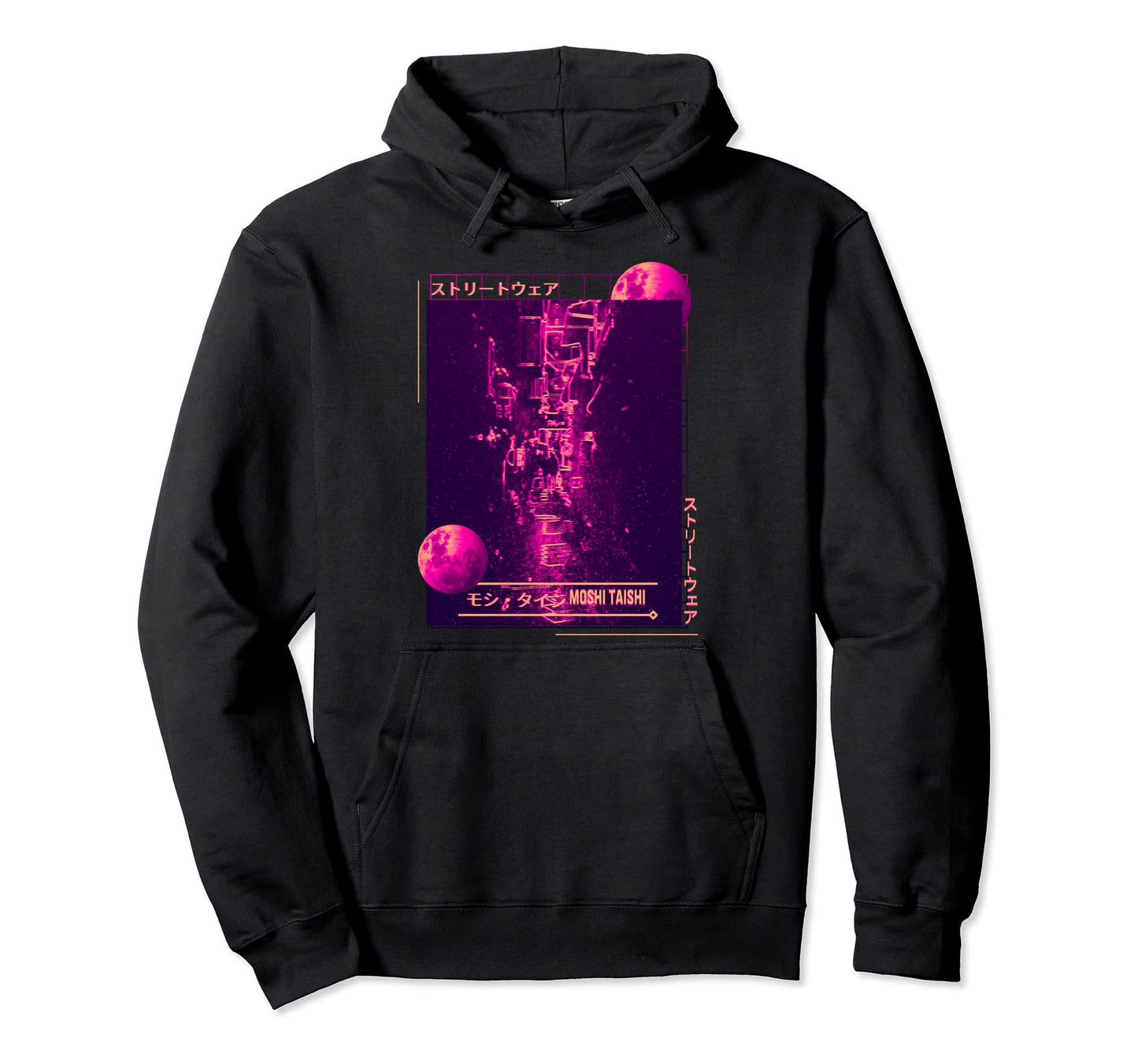 90S Lofi Tokyo Japanese Streetwear Hoodie - Fun Novelty Design Men Women - T-Shirt, Sweatshirt, Hoodie