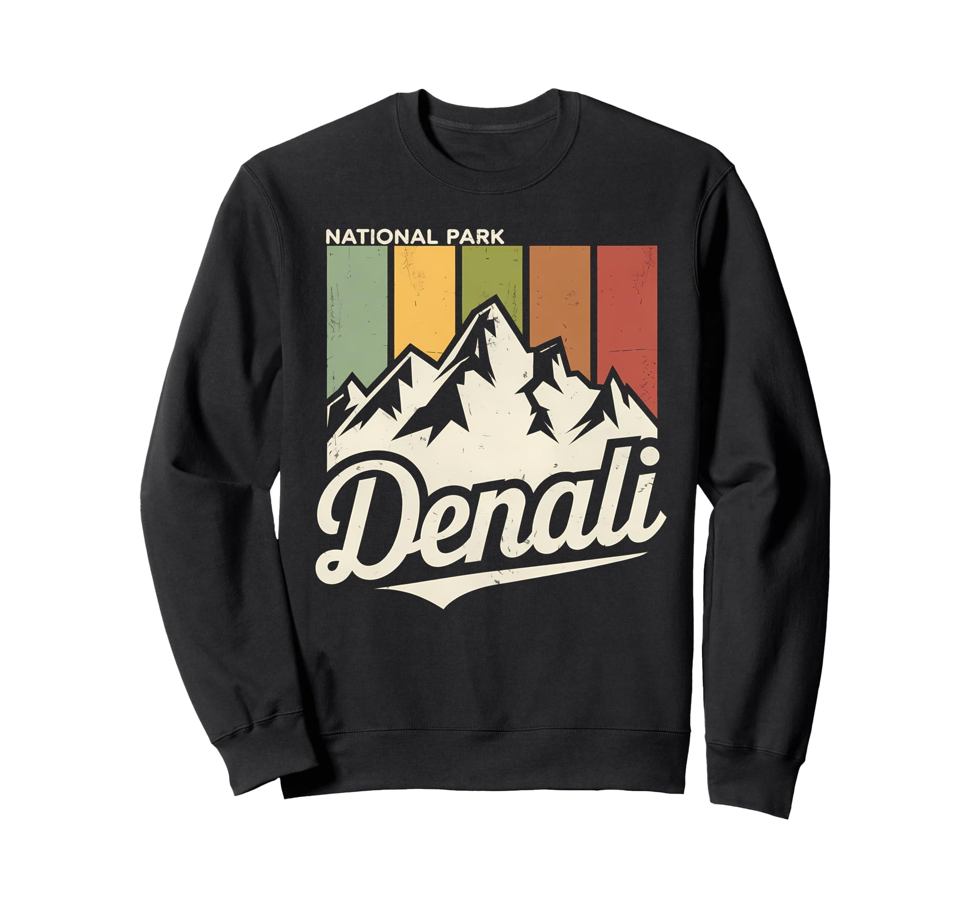 Denali Est 1917 Alaska National Park Sweatshirt - Minimalist Print Unisex - T-Shirt, Sweatshirt, Hoodie