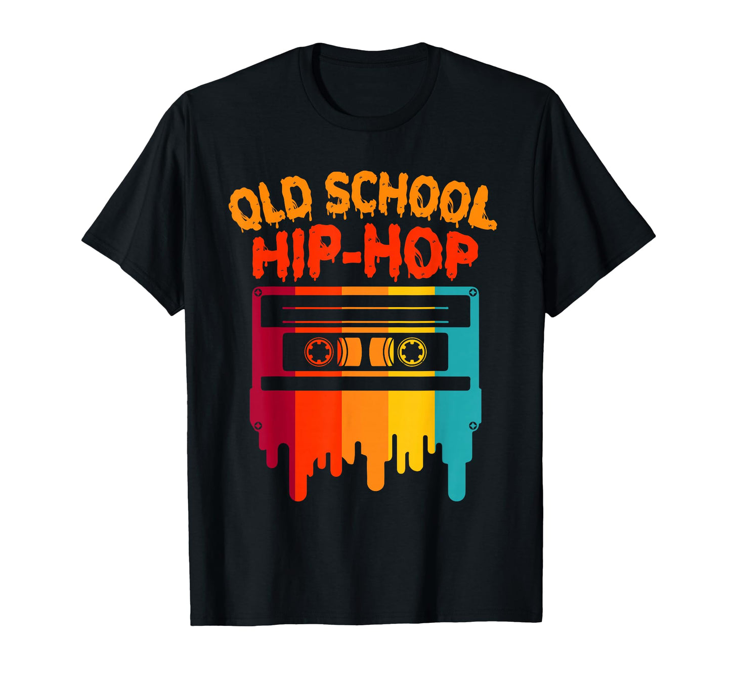 Old School Hip Hop 80S 90S Music T-Shirt - Custom Art Print for Adults - T-Shirt, Sweatshirt, Hoodie