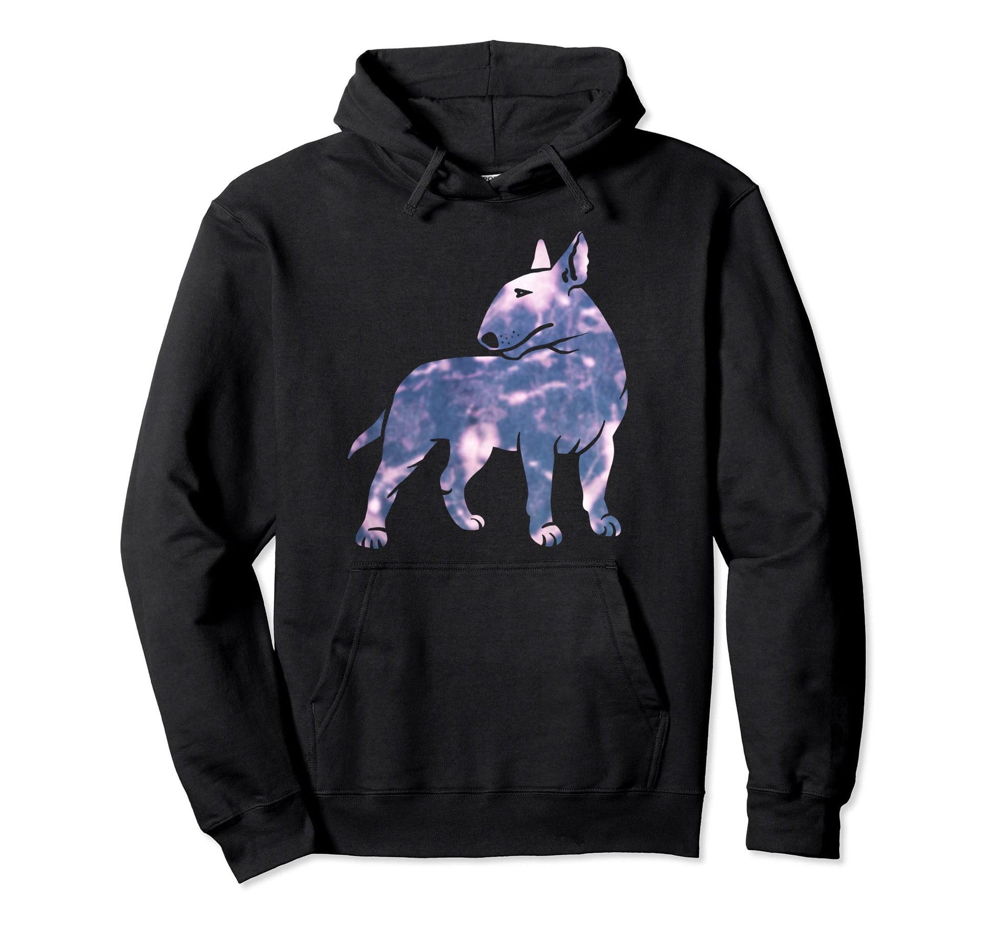 Bull Terrier 1990S Vaporwave Hoodie - Aesthetic Graphic Men Women - T-Shirt, Sweatshirt, Hoodie