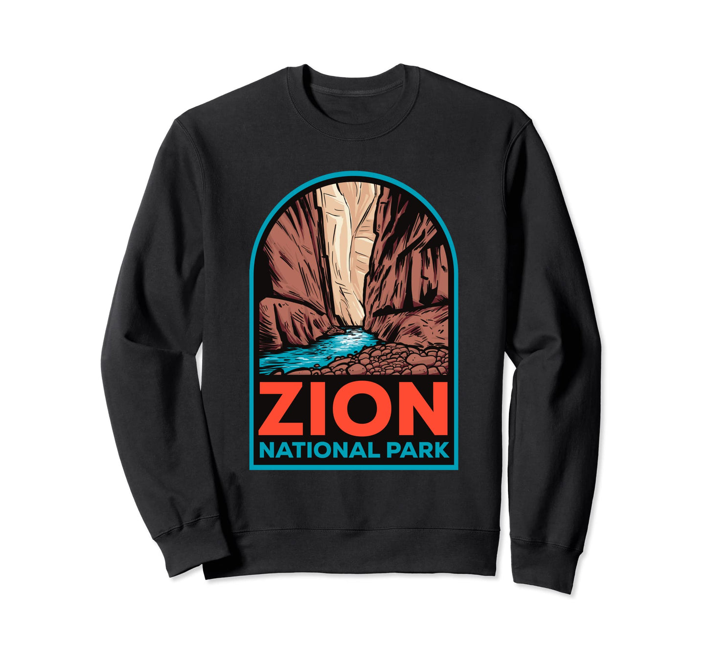 Narrows Zion National Park Sweatshirt - Aesthetic Graphic Unisex - T-Shirt, Sweatshirt, Hoodie