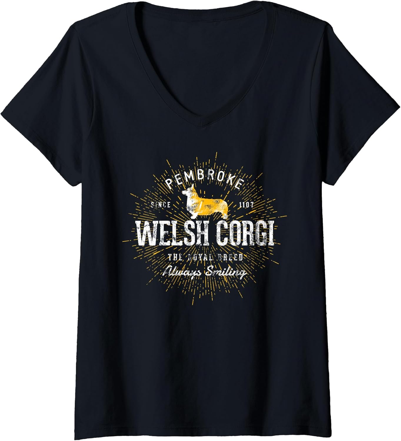 Pembroke Welsh Corgi by Treaja - Adult & Kids T-Shirts, Sweatshirts & Hoodies apparel design preview 1