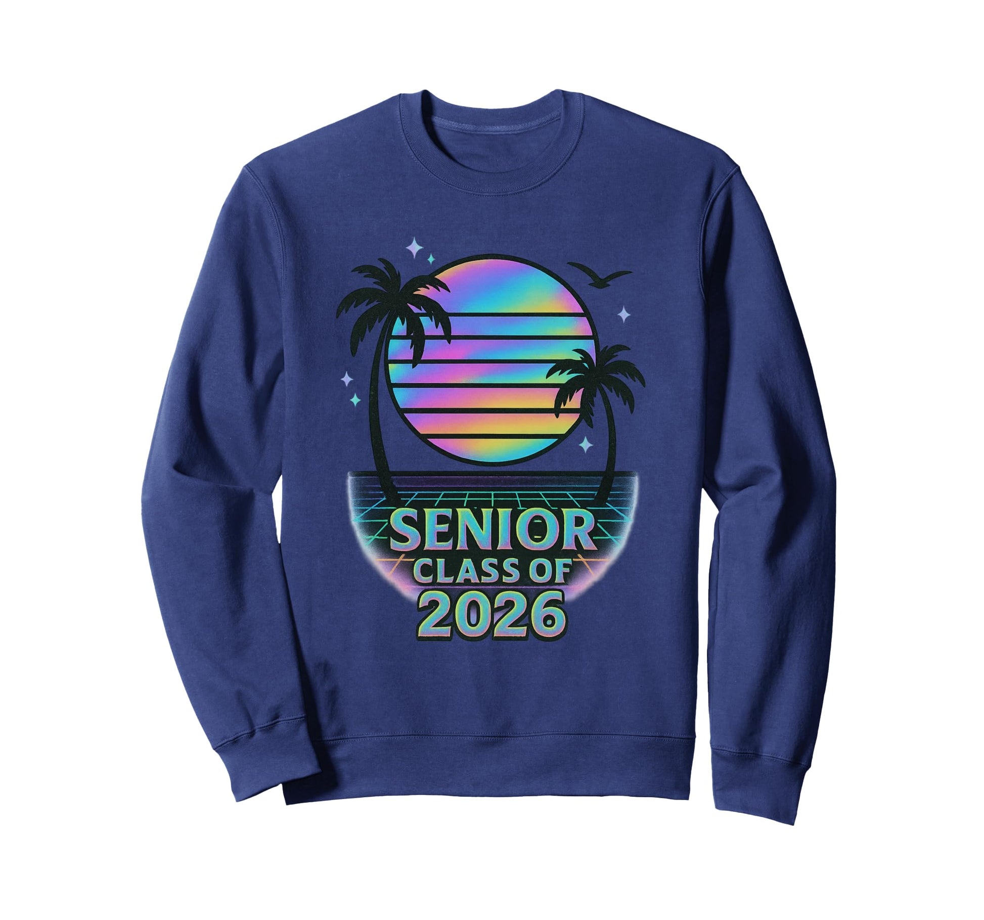 Senior Class 2026 Sunset Sweatshirt - Fun Novelty Design Men Women - T-Shirt, Sweatshirt, Hoodie