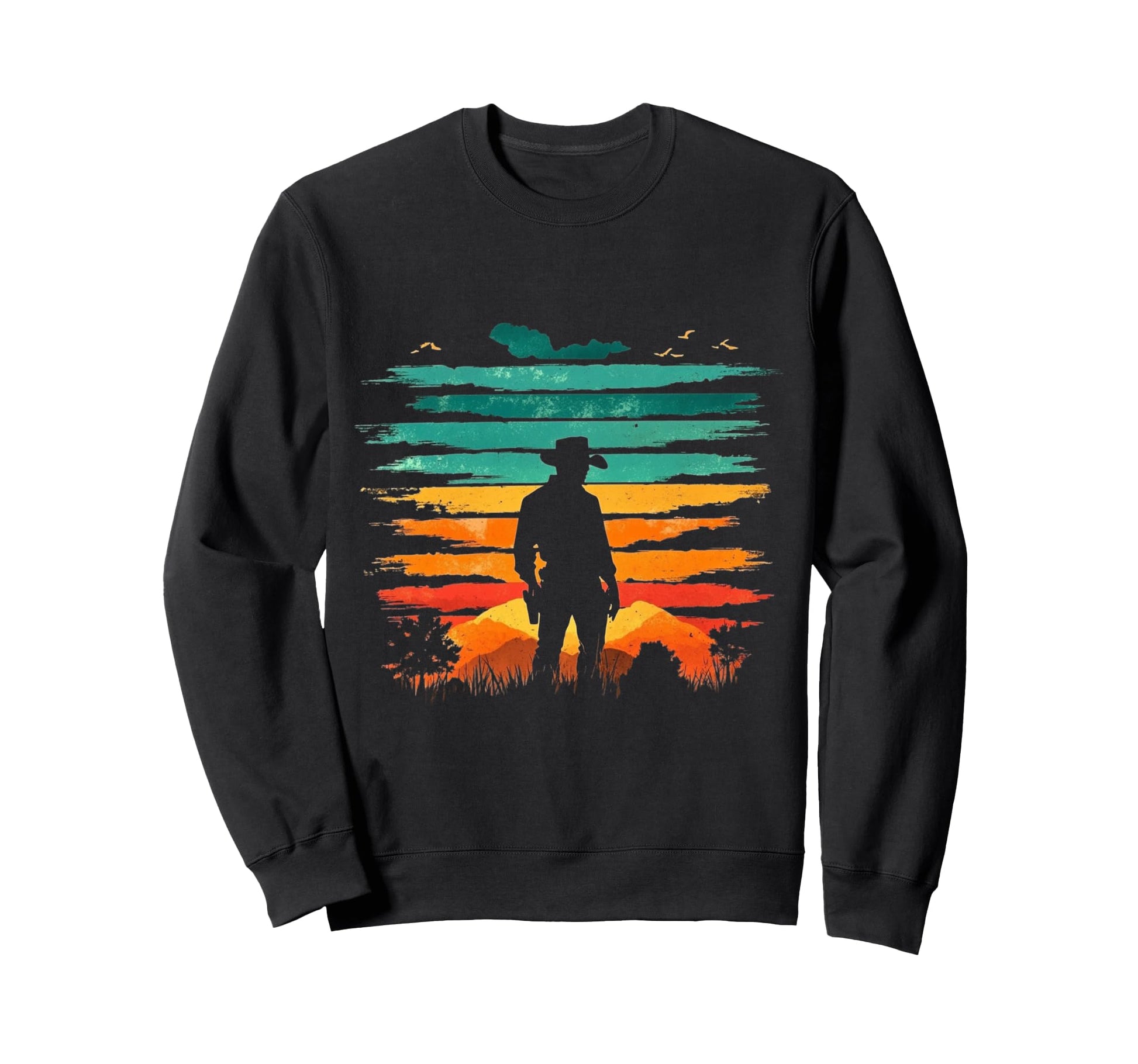 Cowboy Sweatshirt - Novelty Apparel Unisex - T-Shirt, Sweatshirt, Hoodie