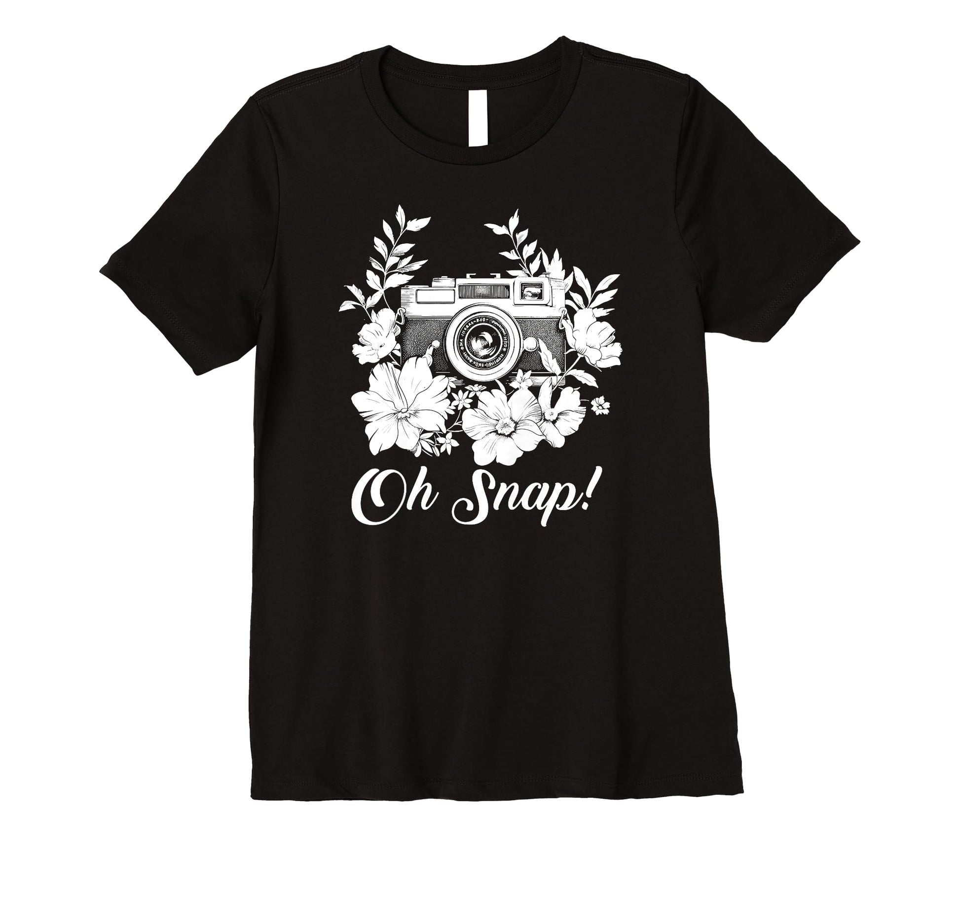 Womens Photographer Oh Snap Funny T-Shirt - Streetwear Style Men Women - T-Shirt, Sweatshirt, Hoodie