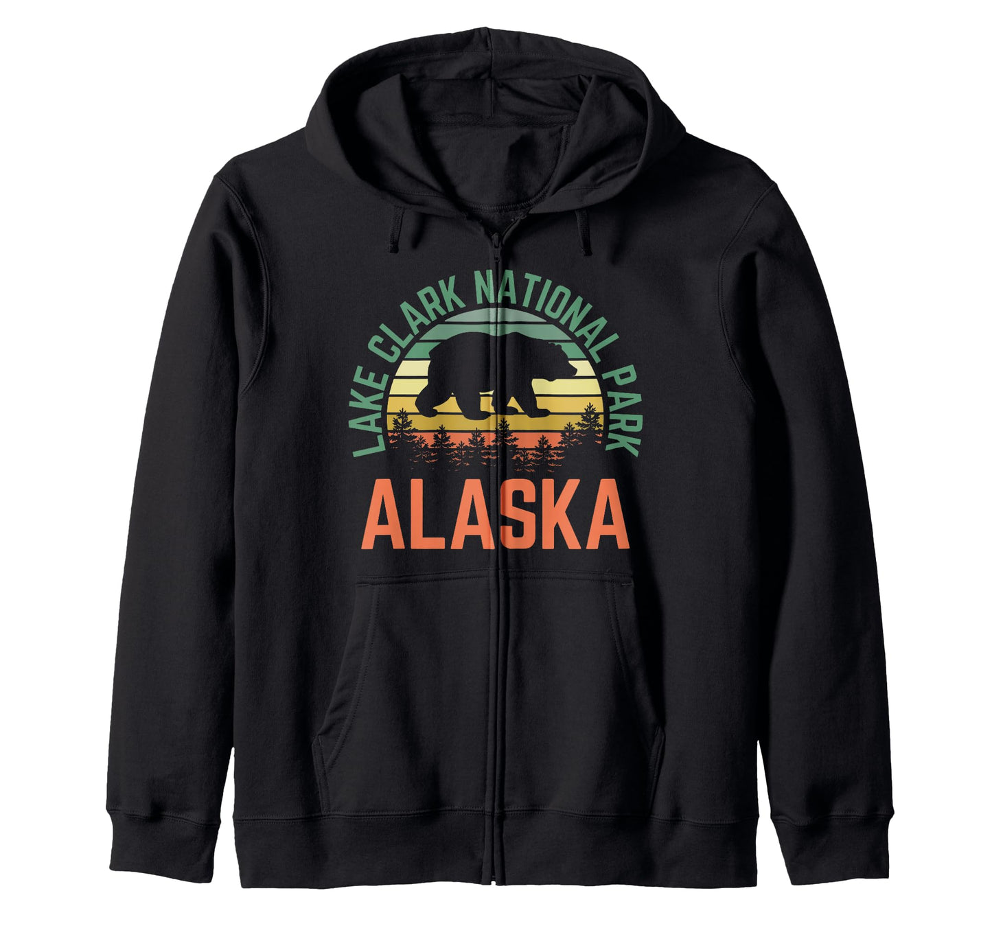 Lake Clark National Park Alaska Usa T-Shirt - Unique Graphic for Adults - T-Shirt, Sweatshirt, Hoodie