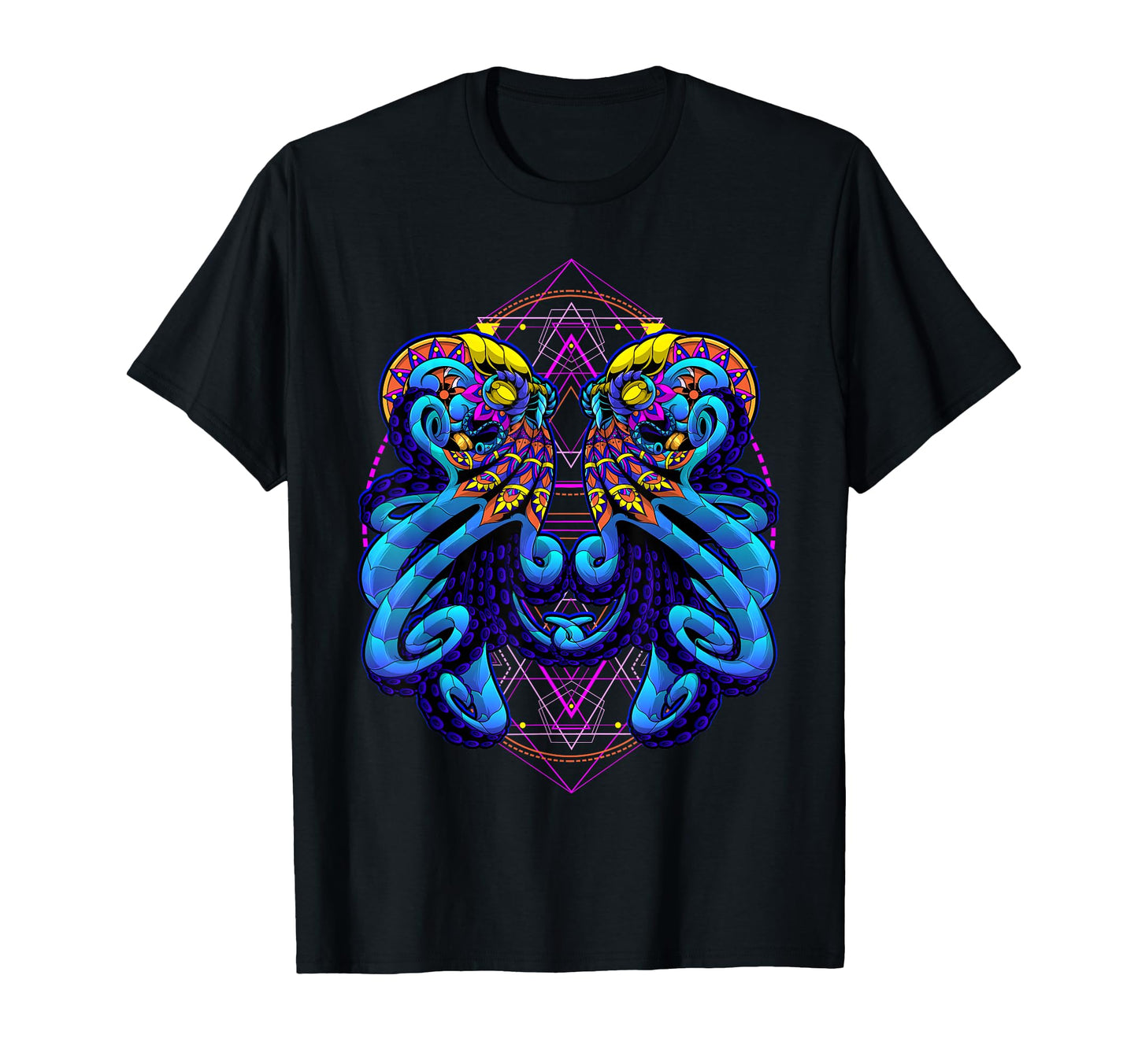 Octopus Vaporwave Edgy Aesthetic Streetwear T-Shirt - Trendy Graphic Unisex - T-Shirt, Sweatshirt, Hoodie