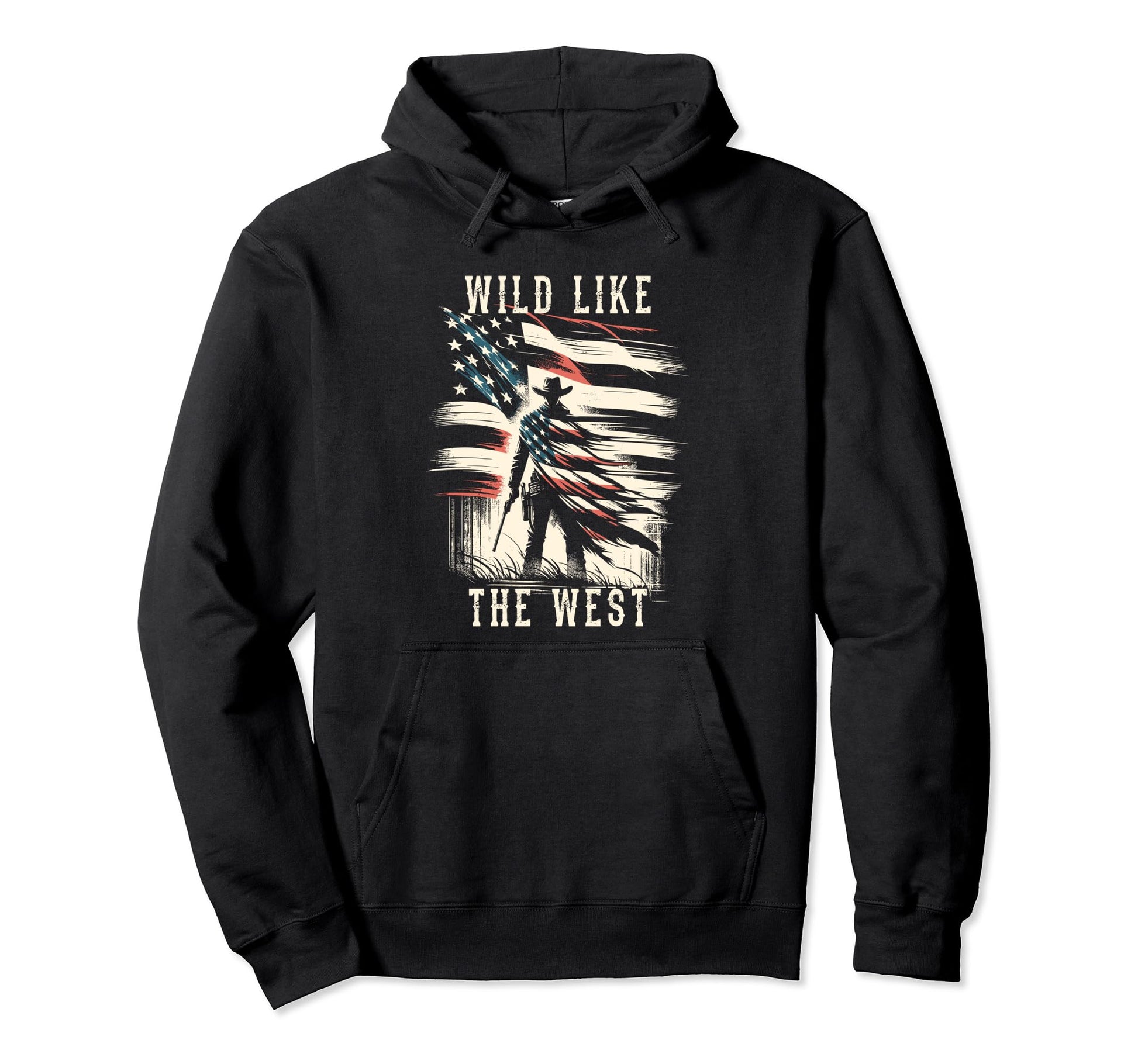 Wild Like West Country Fan Western Hoodie - Graphic Print Unisex - T-Shirt, Sweatshirt, Hoodie