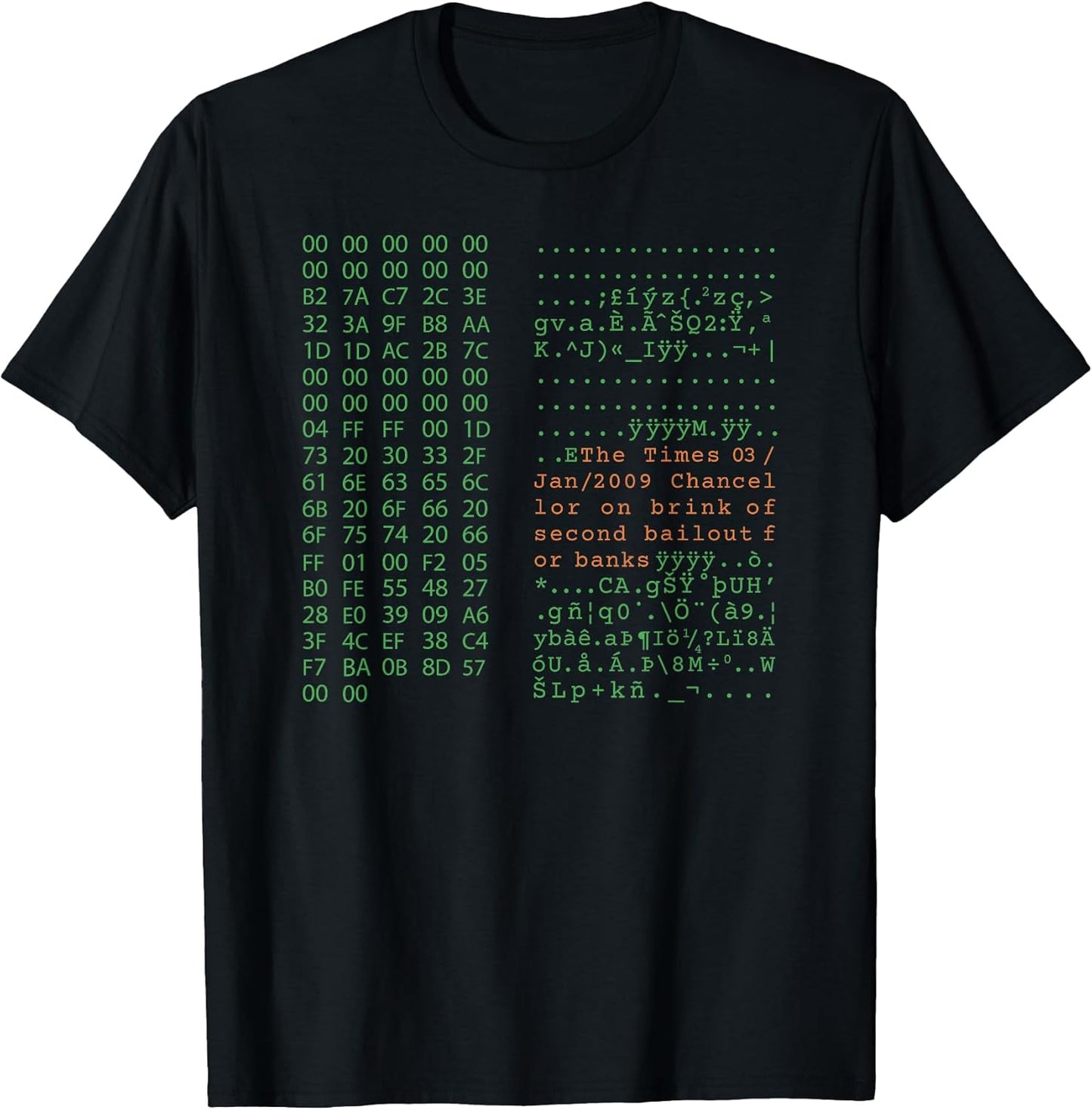 Genesis Block - Adult & Kids T-Shirts, Sweatshirts & Hoodies apparel design preview 1