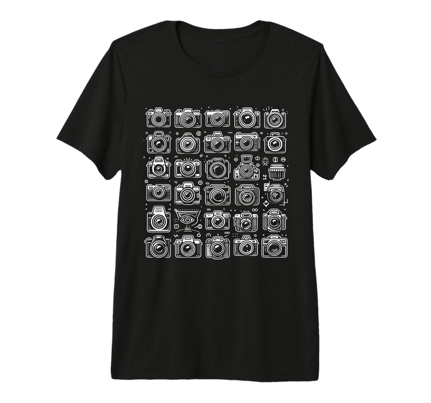 Funny Camera Tri Blend T-Shirt - Streetwear Style Men Women - T-Shirt, Sweatshirt, Hoodie