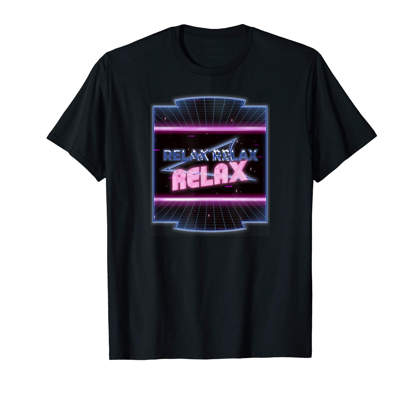 Vaporwave Relax Relax Relax Synthwave T-Shirt - Custom Art Print Men Women - T-Shirt, Sweatshirt, Hoodie