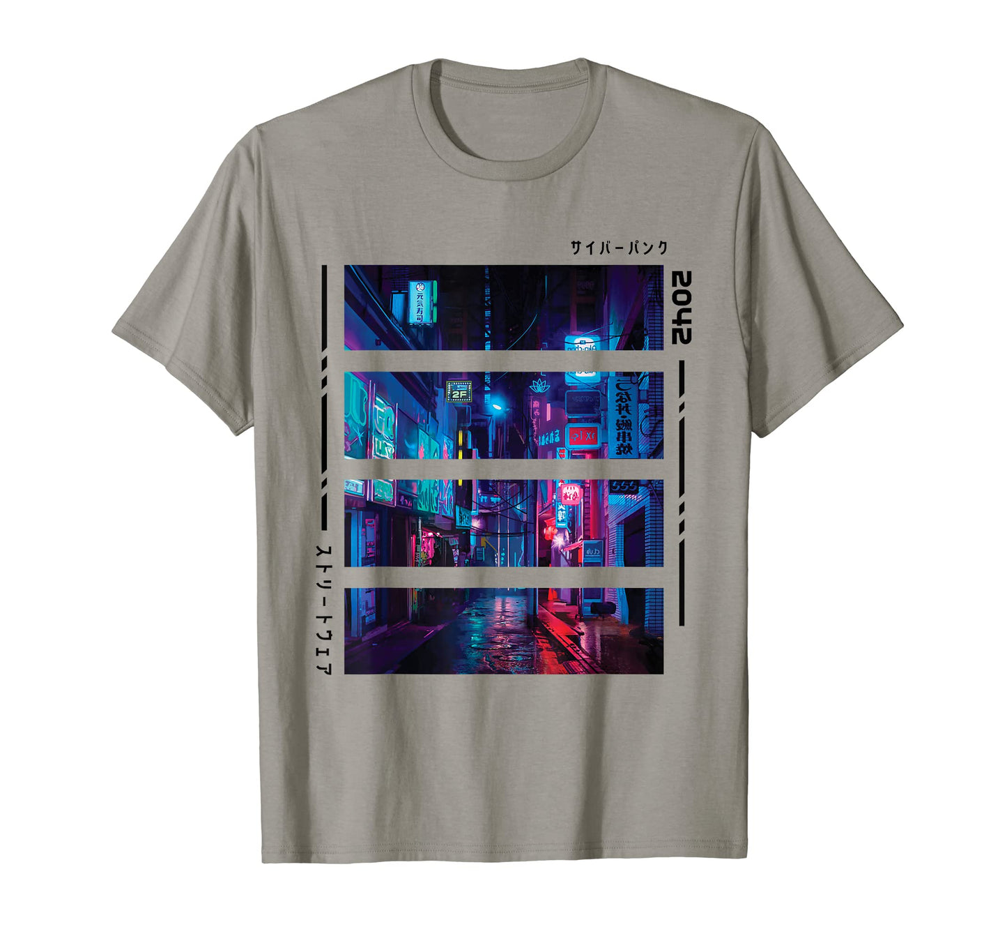 Synthwave City Tokyo Inspired T-Shirt - Casual Everyday Wear Unisex - T-Shirt, Sweatshirt, Hoodie