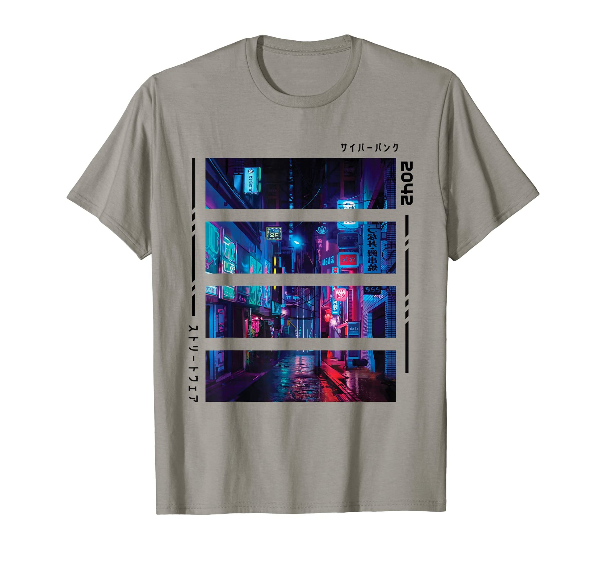 Synthwave City Tokyo Inspired T-Shirt - Casual Everyday Wear Unisex - T-Shirt, Sweatshirt, Hoodie