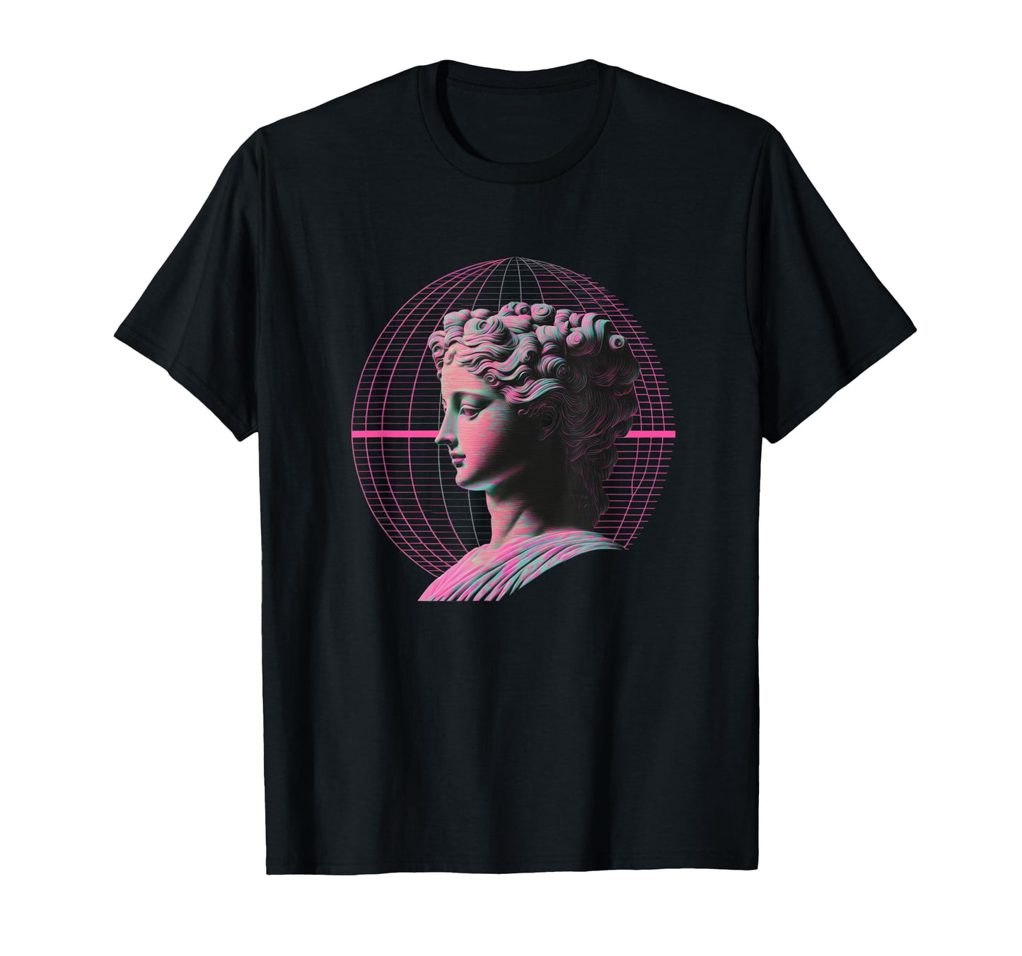 Fibonacci Vaporwave Aesthetics T-Shirt - Casual Everyday Wear for Adults - T-Shirt, Sweatshirt, Hoodie