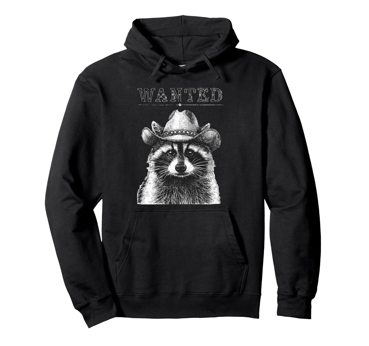 Raccoon Cowboy Rodeo Cowgirl Western Country Hoodie - Trendy Graphic Unisex - T-Shirt, Sweatshirt, Hoodie