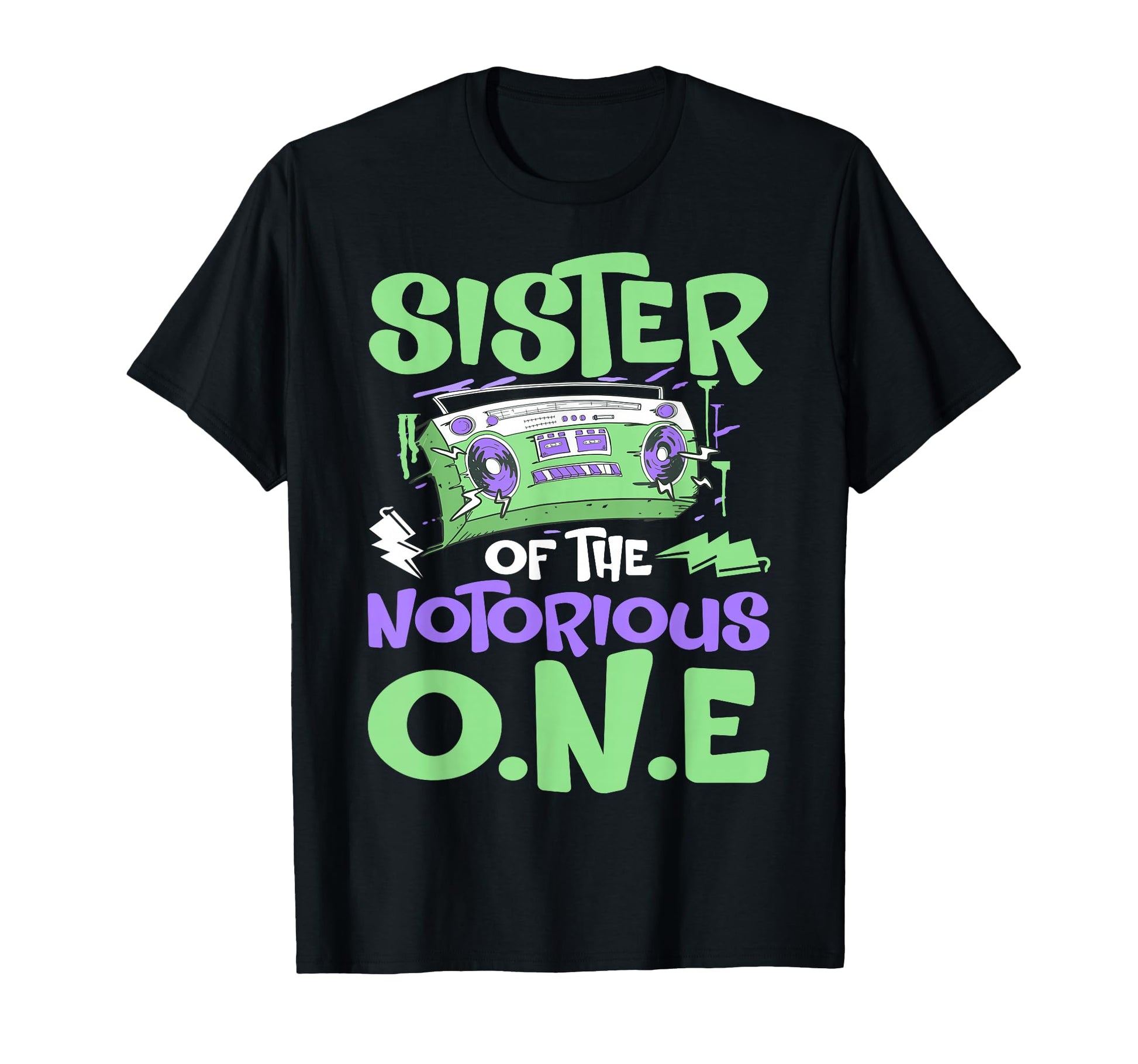 Old School Funny Hip Hop Sister T-Shirt - Minimalist Print Men Women - T-Shirt, Sweatshirt, Hoodie