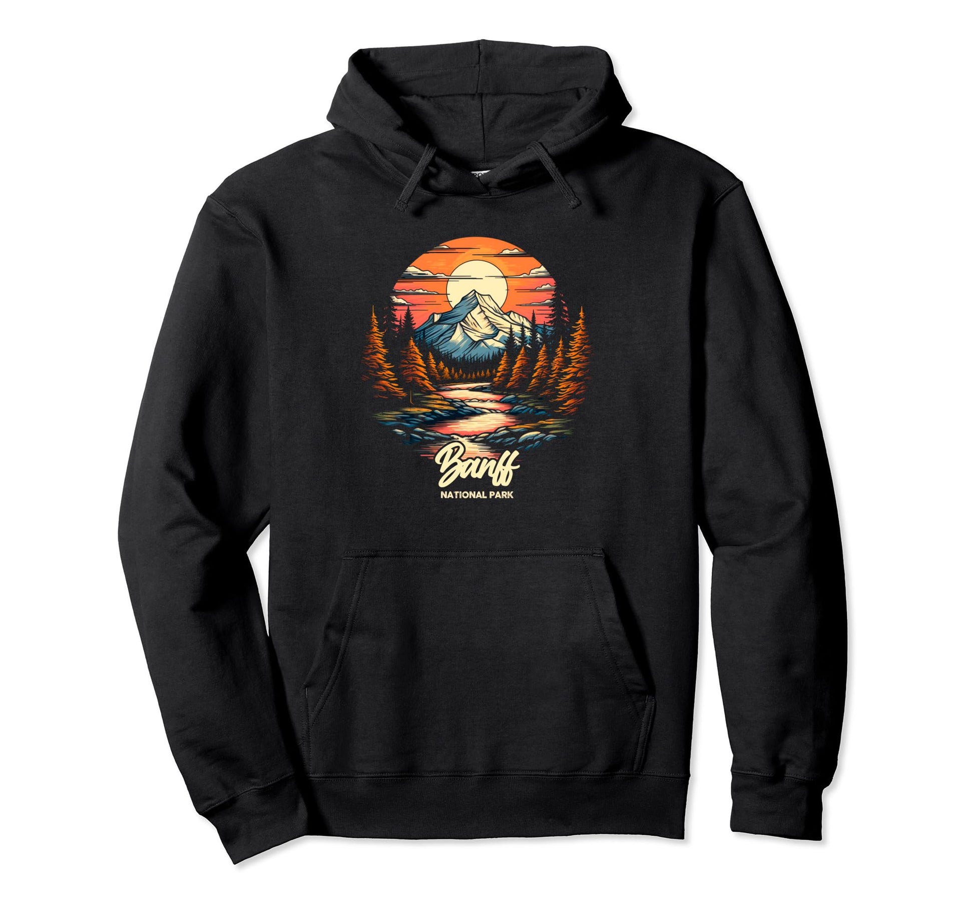 Banff Canadian National Park Souvenir Hoodie - Novelty Apparel Unisex - T-Shirt, Sweatshirt, Hoodie