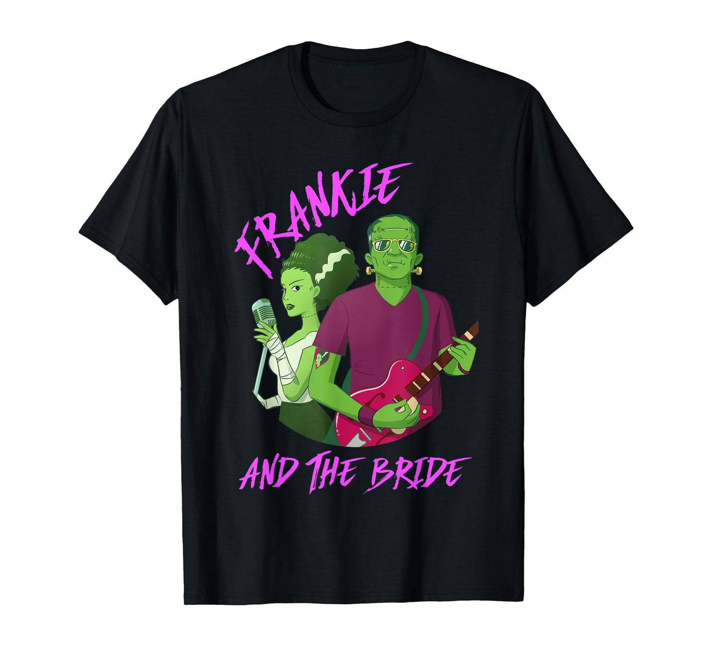 1980 Halloween Rock Frankie And T-Shirt - Casual Everyday Wear for Adults - T-Shirt, Sweatshirt, Hoodie