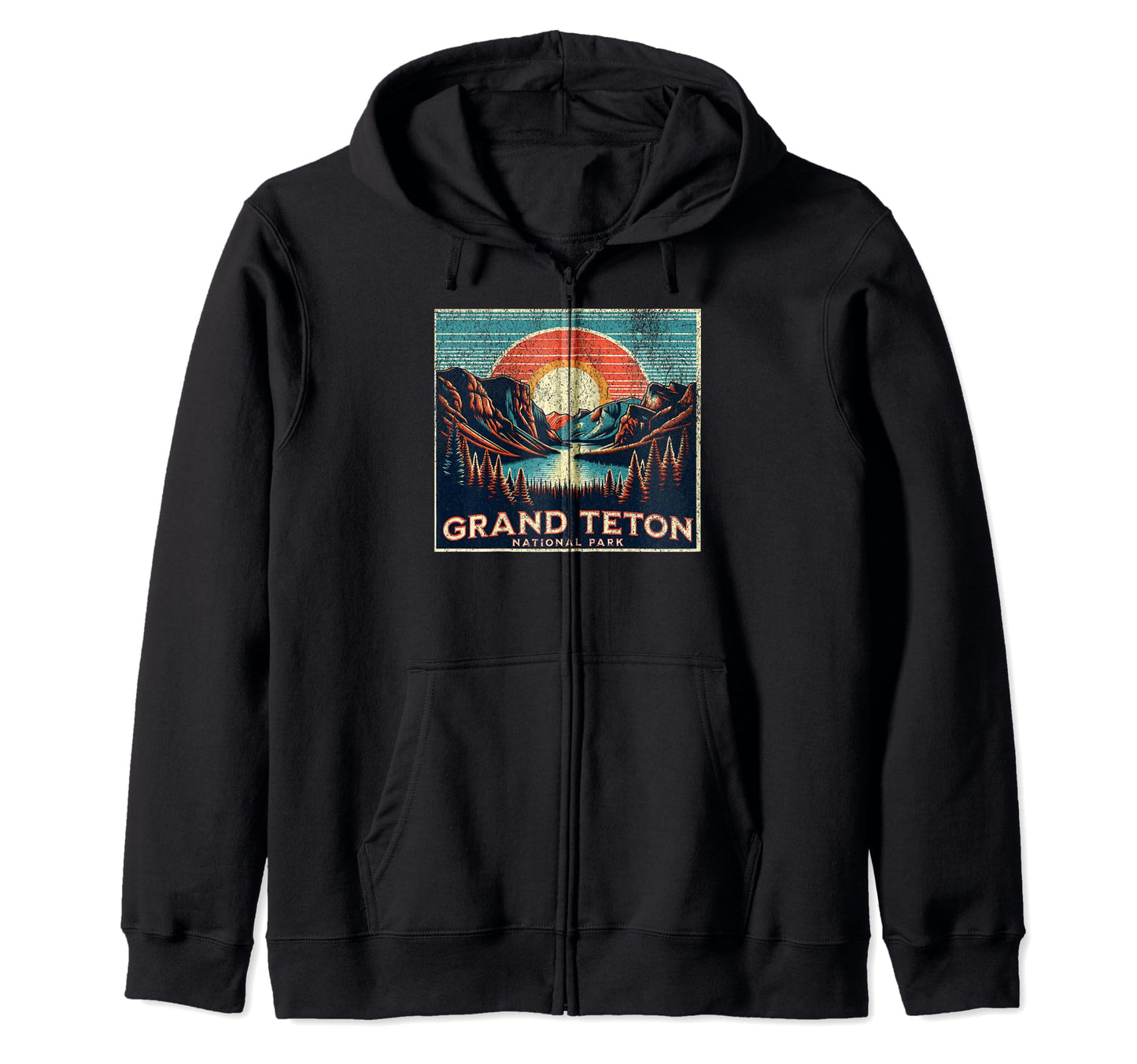 Grand Teton National Park Sweatshirt - Aesthetic Graphic for Adults - T-Shirt, Sweatshirt, Hoodie
