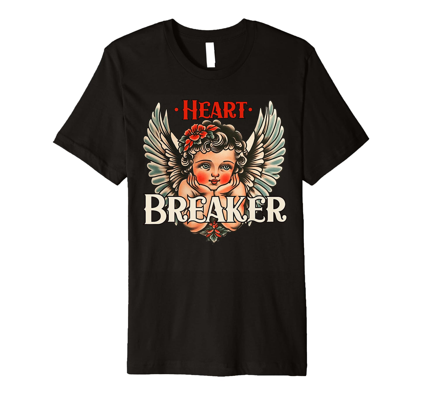 Valentines Heart Breaker Cupid Flash T-Shirt - Trendy Graphic for Adults - T-Shirt, Sweatshirt, Hoodie