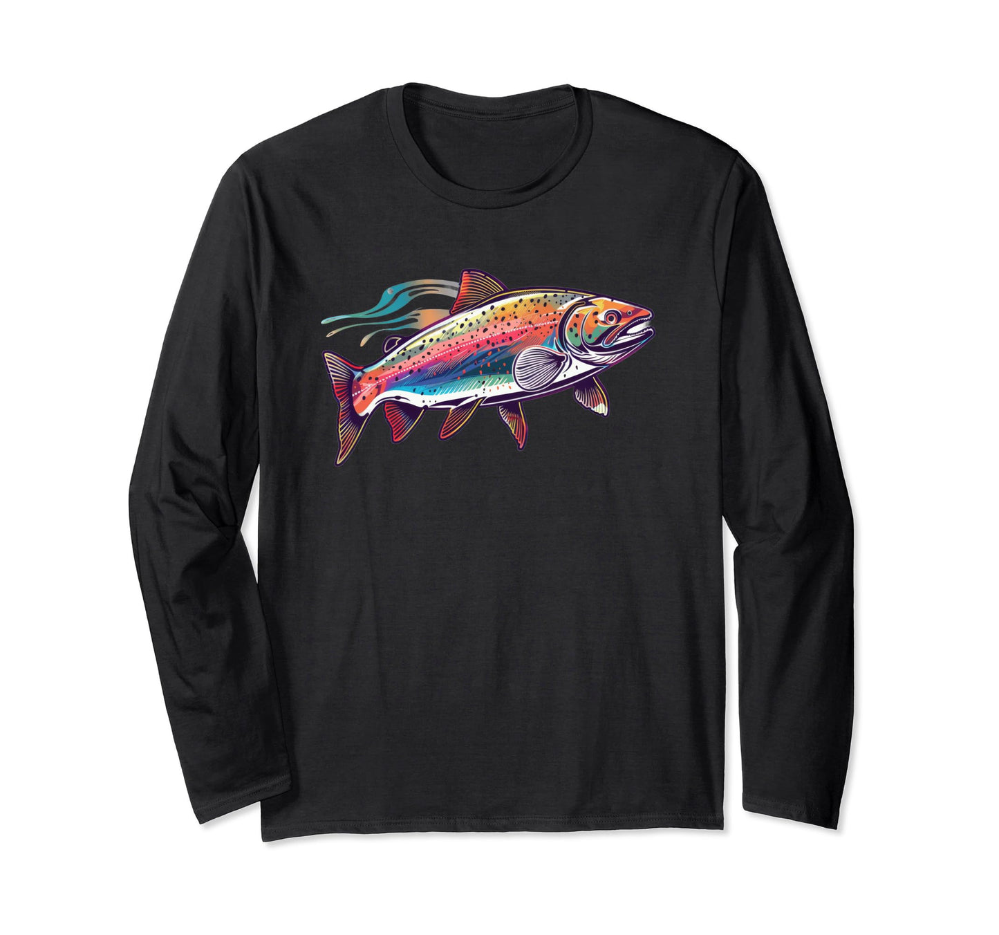 Rainbow Trout Fly Fishing Steelhead Trout T-Shirt - Novelty Apparel Unisex - T-Shirt, Sweatshirt, Hoodie