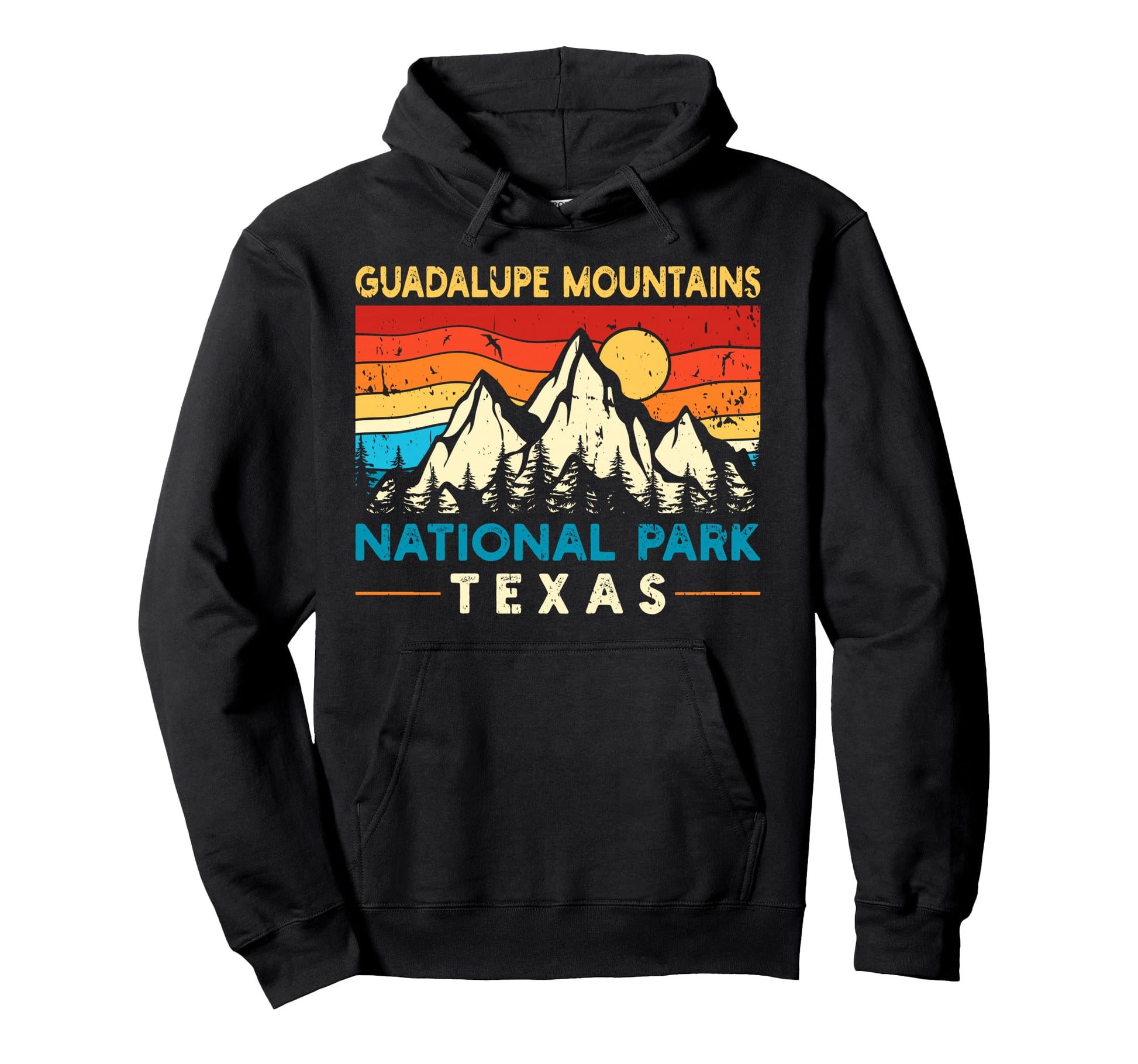 Guadalupe Mountains National Park Hoodie - Unique Graphic for Adults - T-Shirt, Sweatshirt, Hoodie