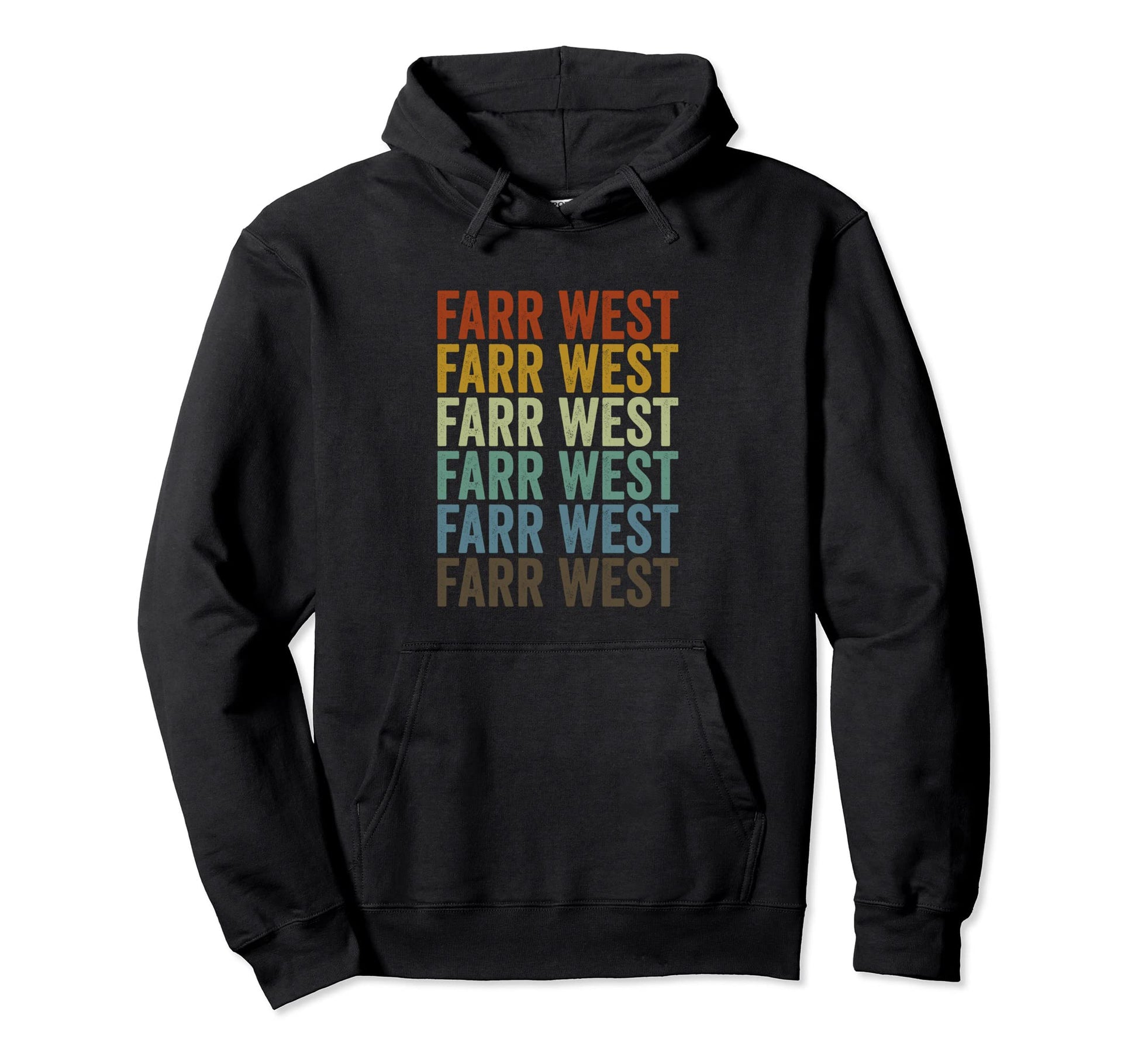 Farr West City Hoodie - Novelty Apparel Men Women - T-Shirt, Sweatshirt, Hoodie