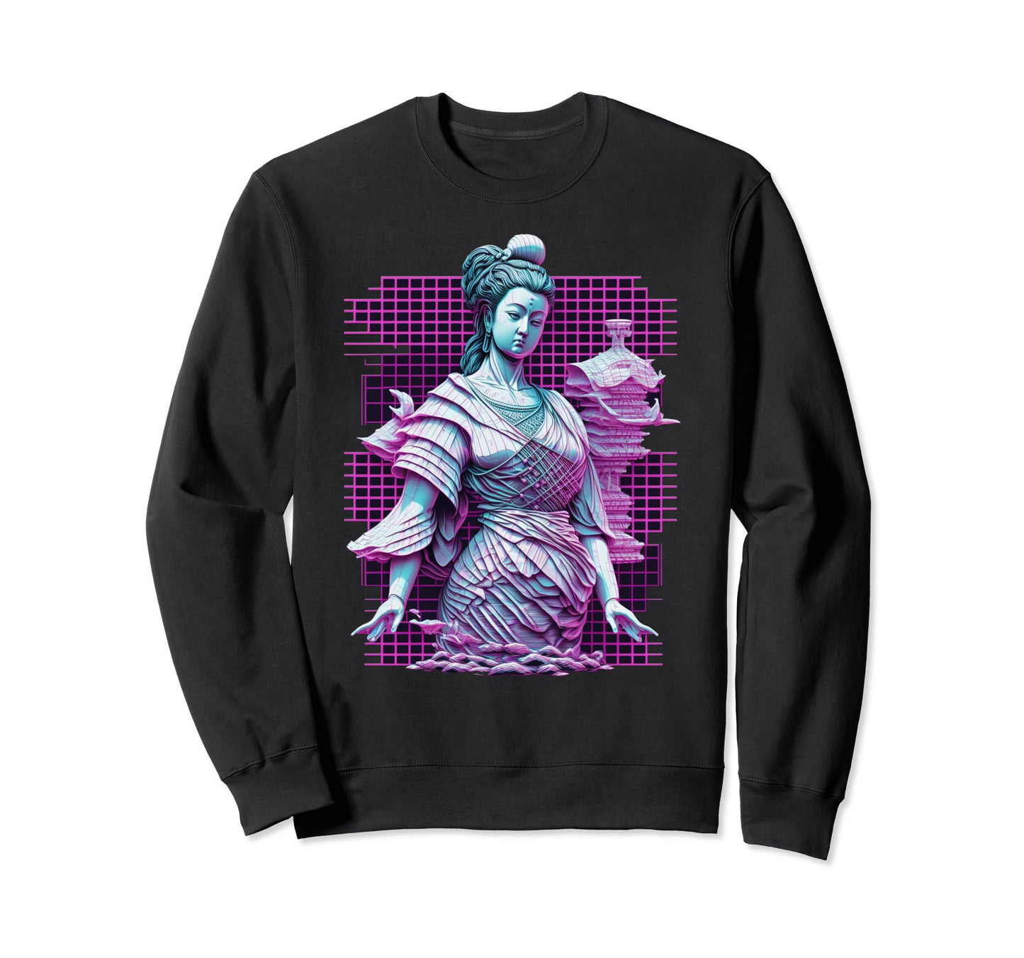 Japan Aesthetic Vaporwave Japanese Sweatshirt - Streetwear Style Men Women - T-Shirt, Sweatshirt, Hoodie