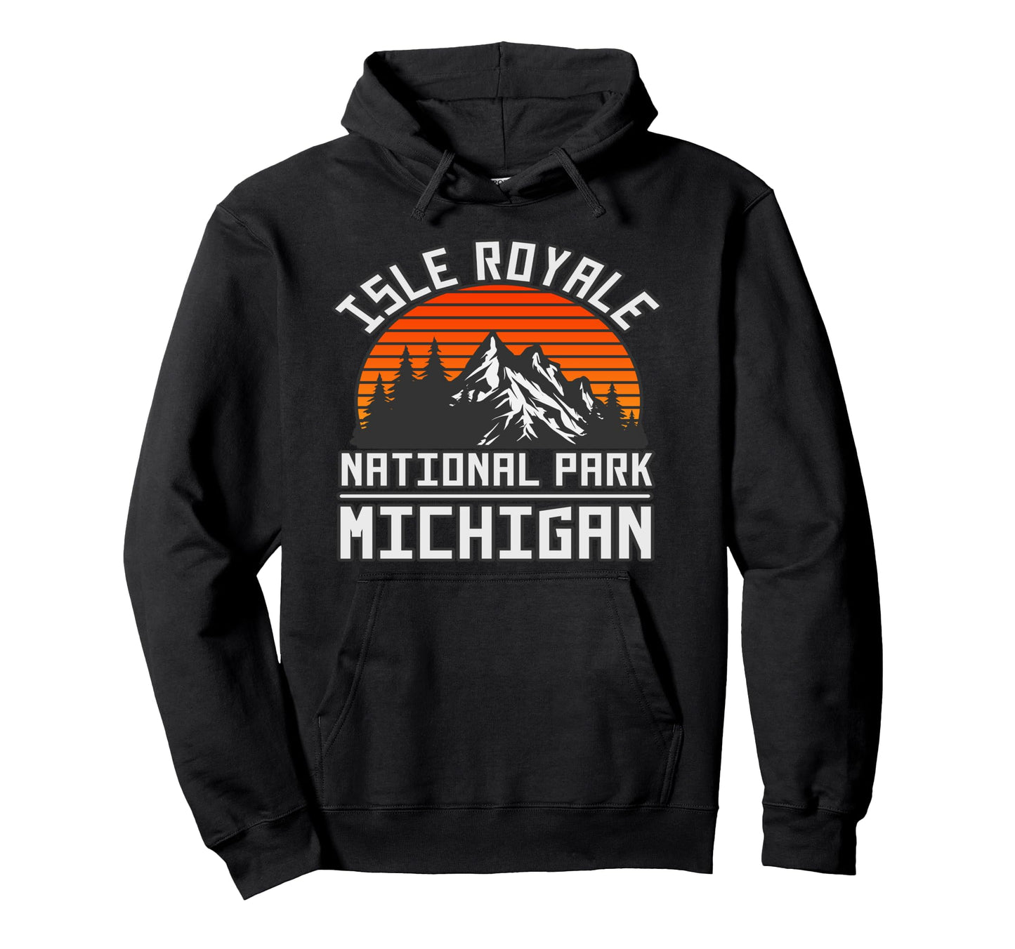 Isle Royale National Park Michigan Usa Hoodie - Novelty Apparel Unisex - T-Shirt, Sweatshirt, Hoodie