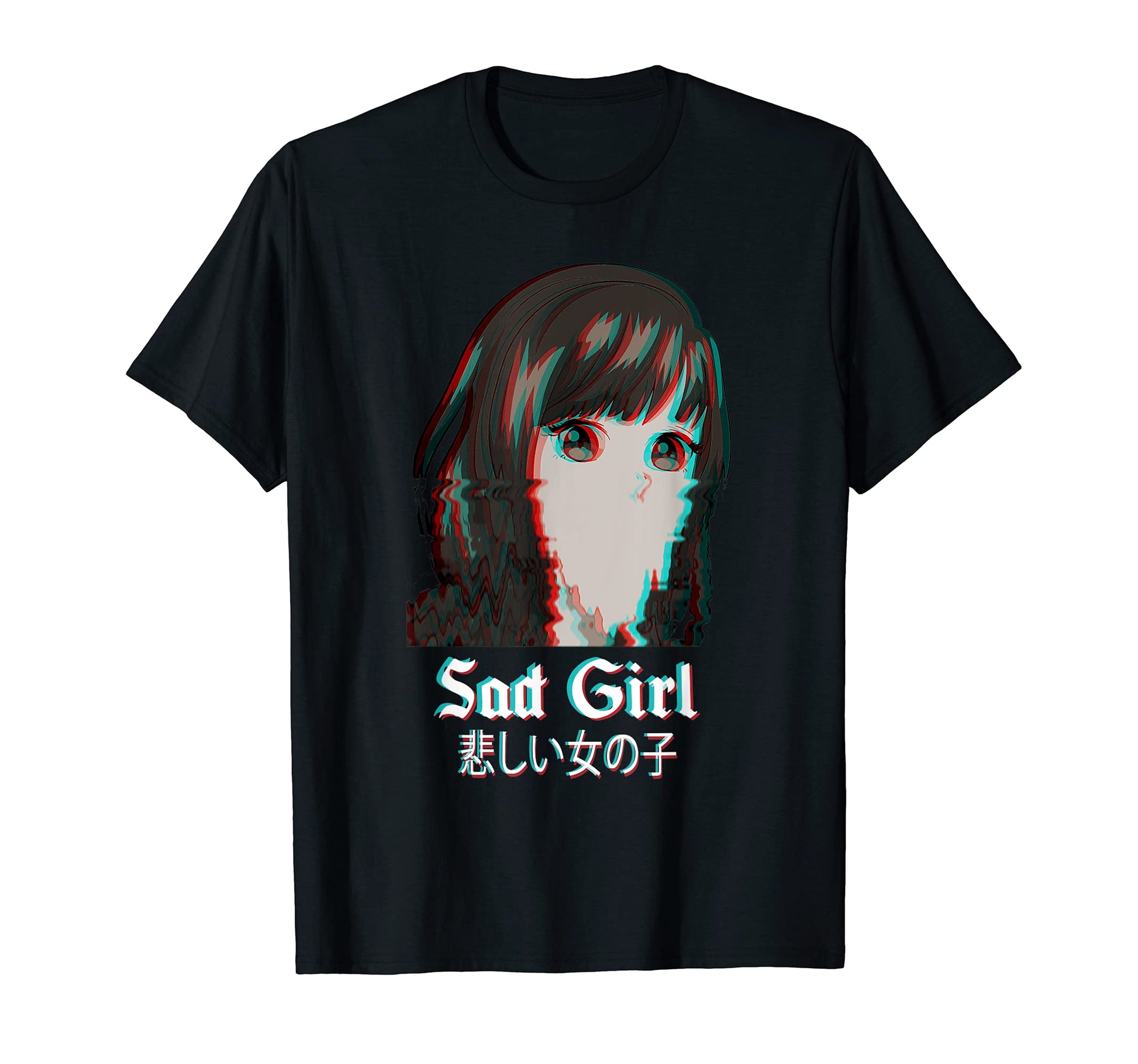 Sad Vaporwave Aesthetic E T-Shirt - Casual Everyday Wear Men Women - T-Shirt, Sweatshirt, Hoodie
