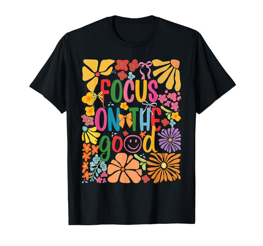Boho Focus Good Boho Hippie T-Shirt - Unique Graphic Men Women - T-Shirt, Sweatshirt, Hoodie