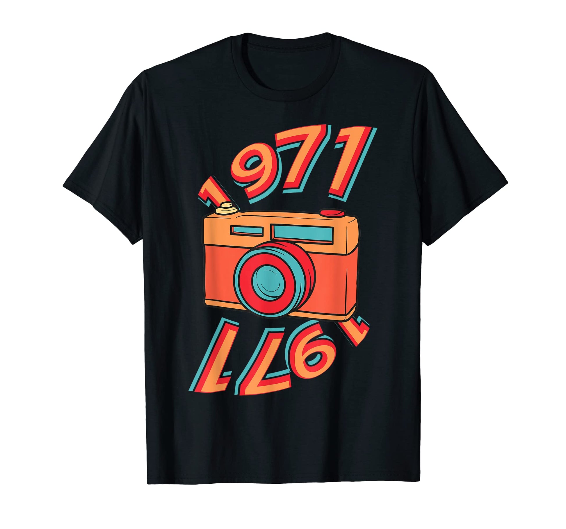 1971 70S Camera Era Generation T-Shirt - Streetwear Style for Adults - T-Shirt, Sweatshirt, Hoodie
