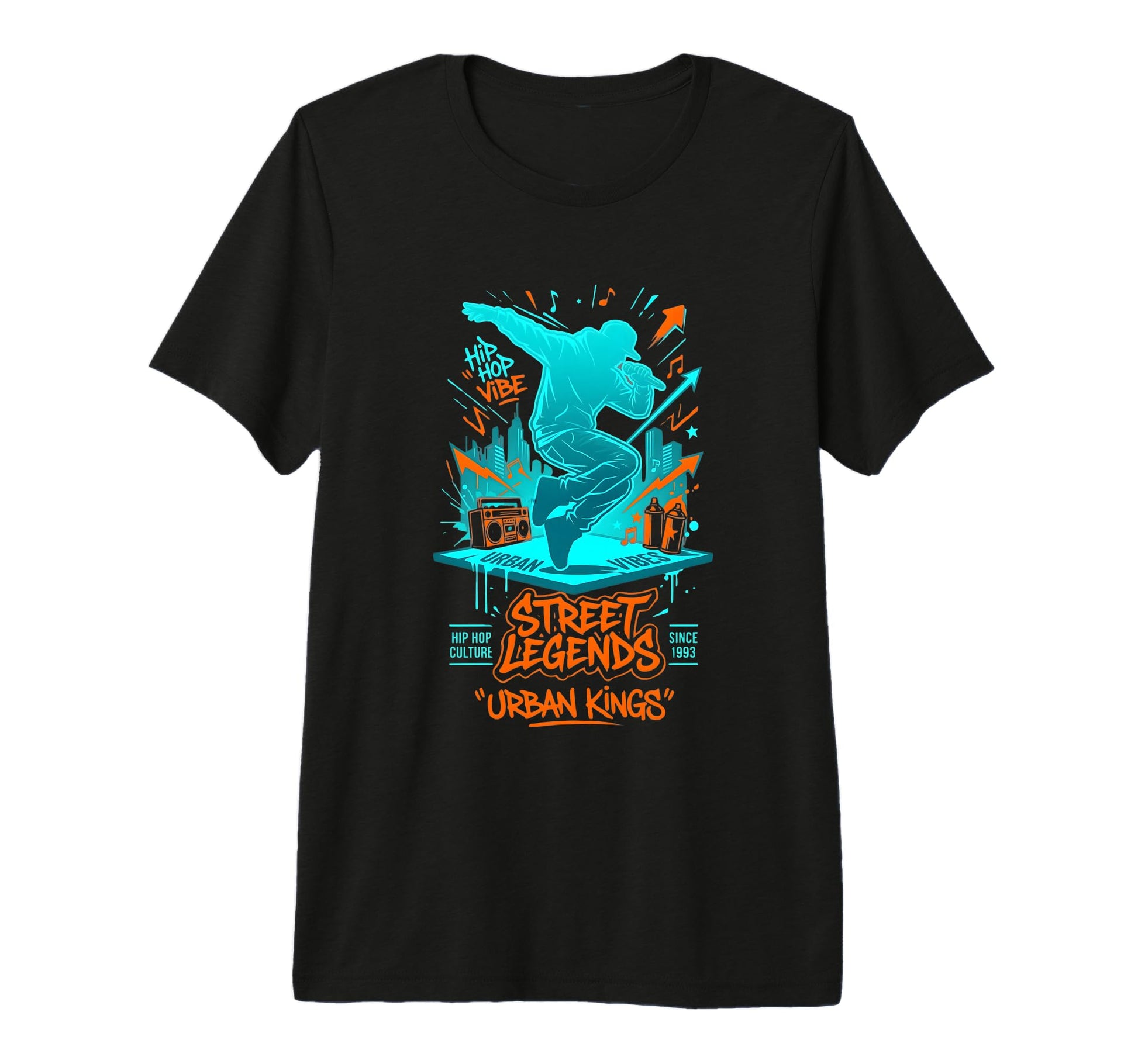 Old School Hip Hop Legends Break T-Shirt - Casual Everyday Wear Men Women - T-Shirt, Sweatshirt, Hoodie